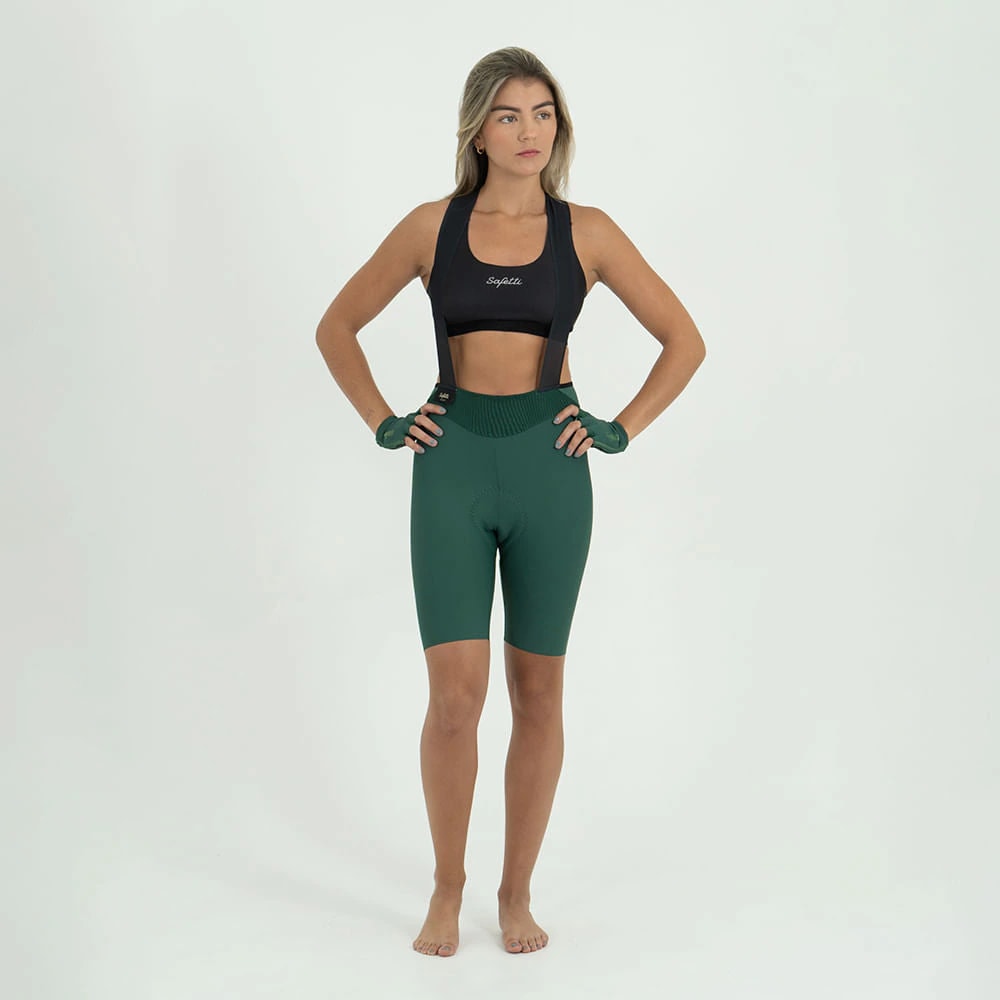 PANTALONETA CICLISMO TOSCANA 2.0 + ESMERALDA PARA MUJER - imagen 1