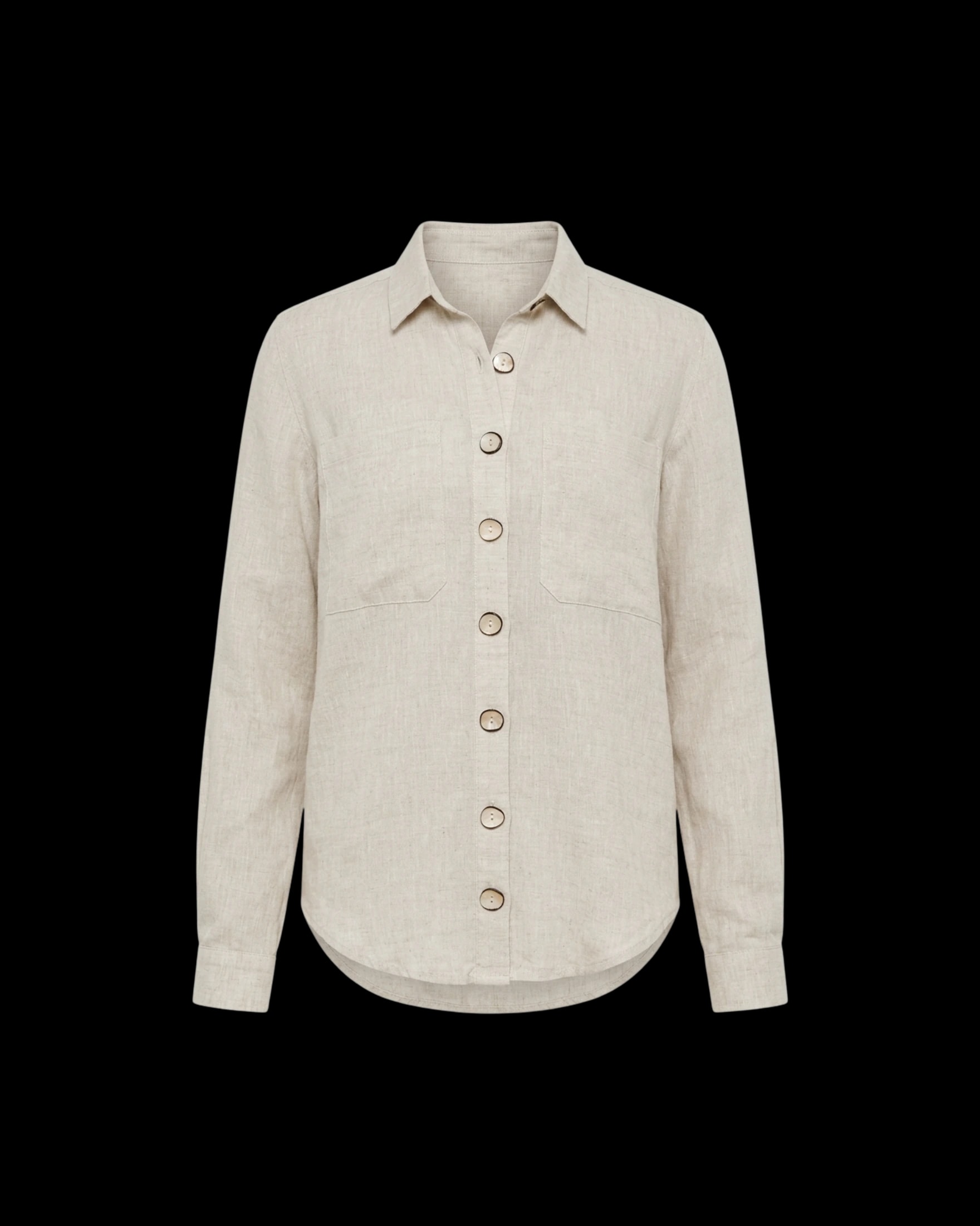 MALI SHIRT BEIGE MELANGE - imagen 1