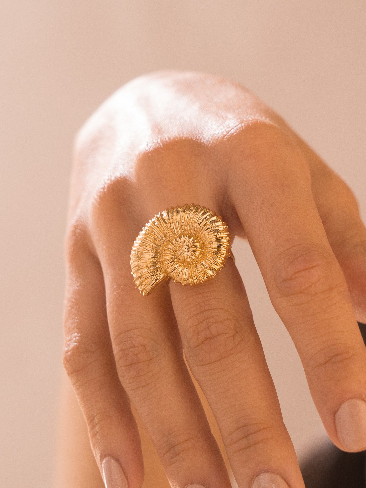 Anillo Graduable Maxi Caracol - imagen 1