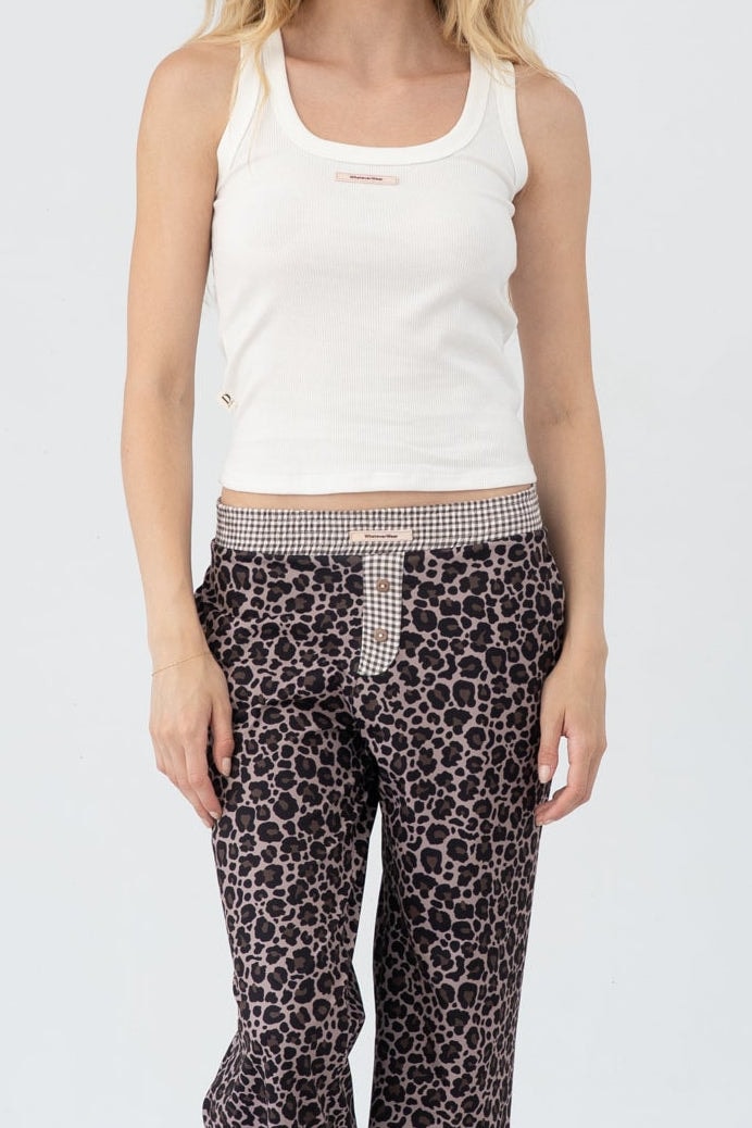 Set Pantalon London Midnight Leopard - imagen 1