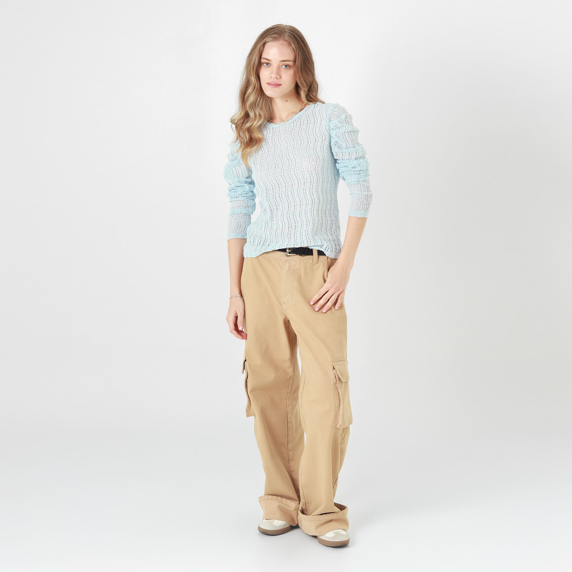 Pantalon Tiro Alto Bota Recta - imagen 1