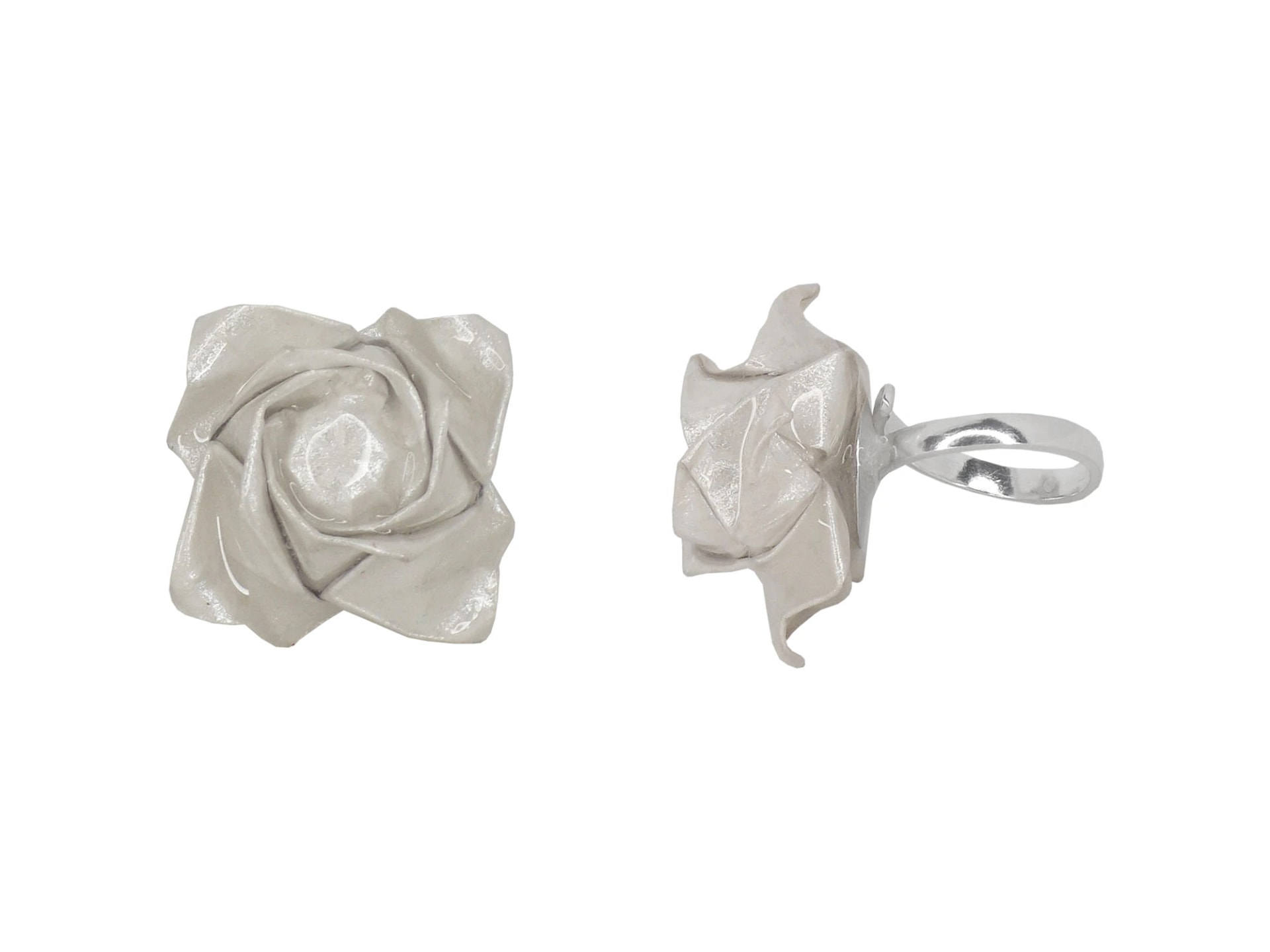 Anillo rosa mediana - imagen 1