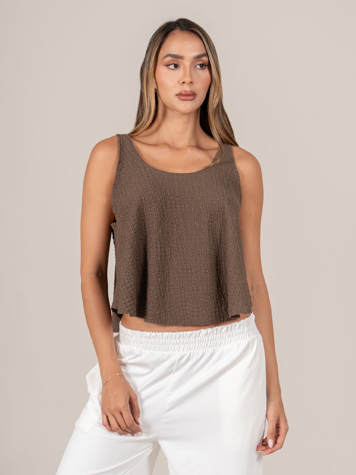 Blusa Leyva Cafe - imagen 1