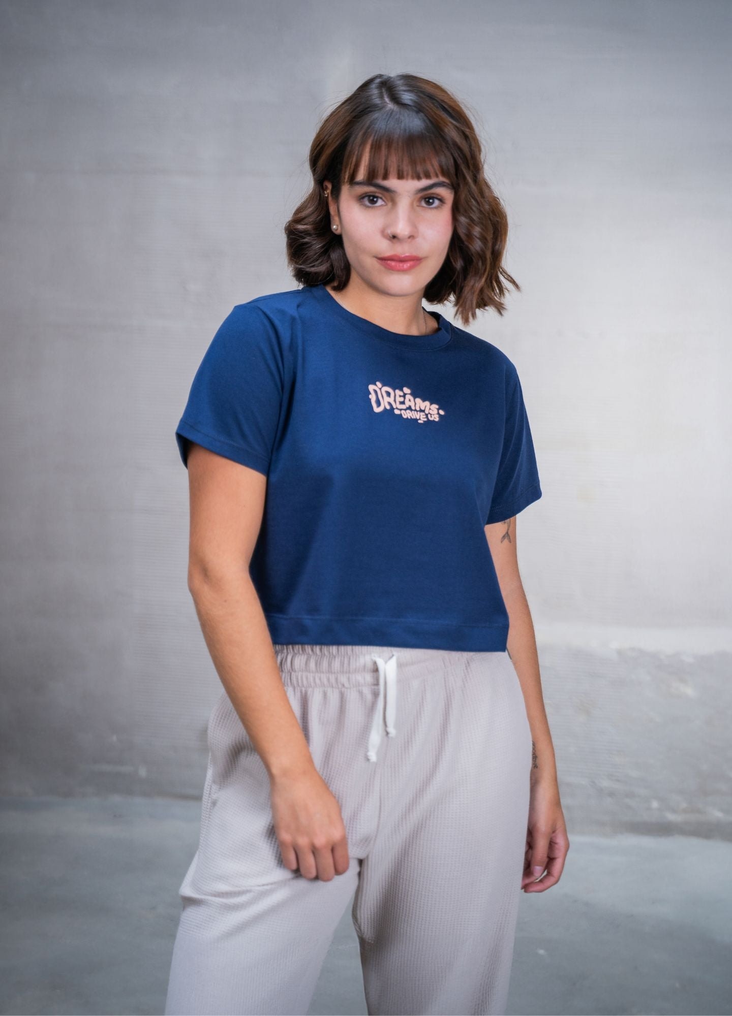 Dreams Crop Top – Azul - imagen 1