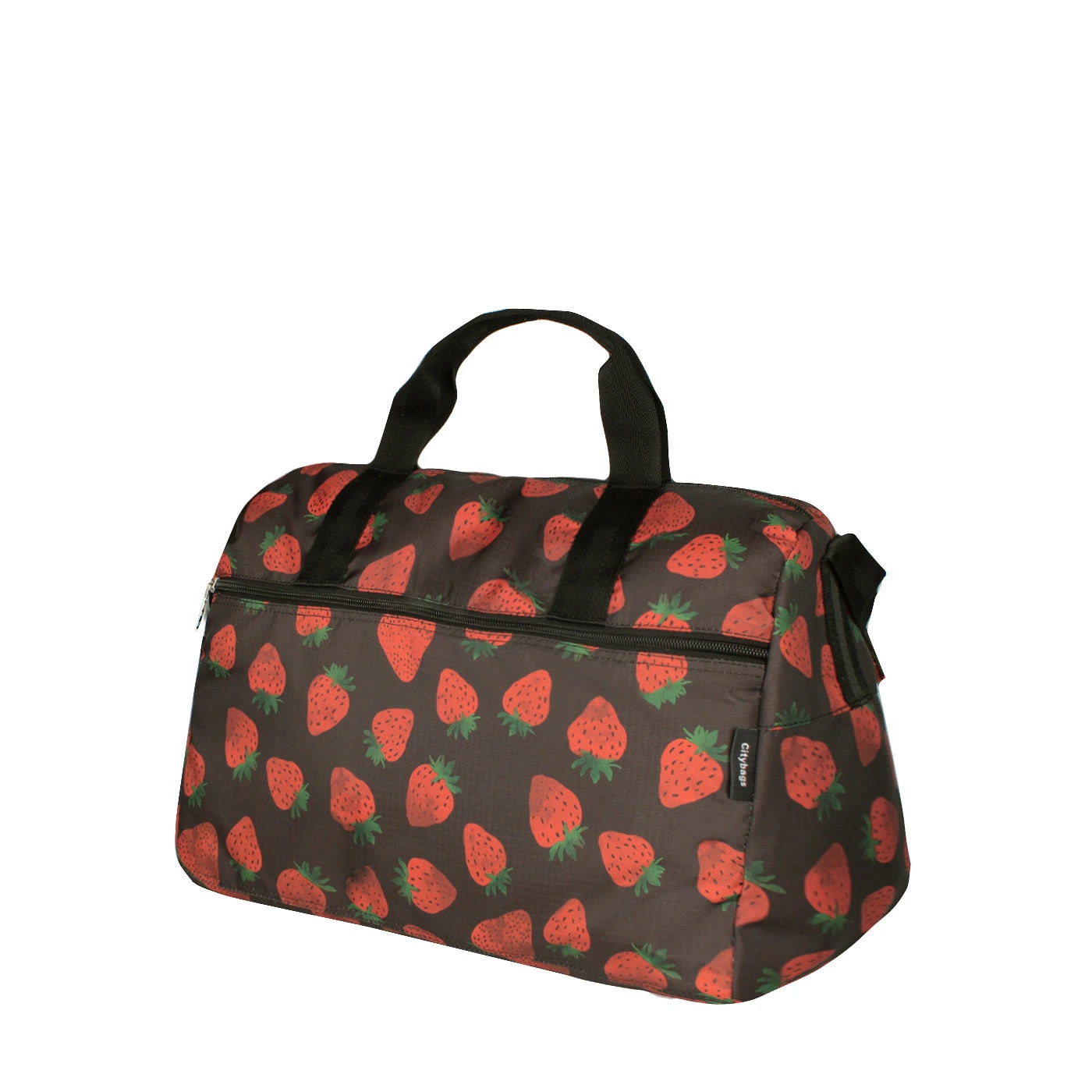 Maleta M ULTRA Plegable Estampado Fresas Citybags - imagen 1