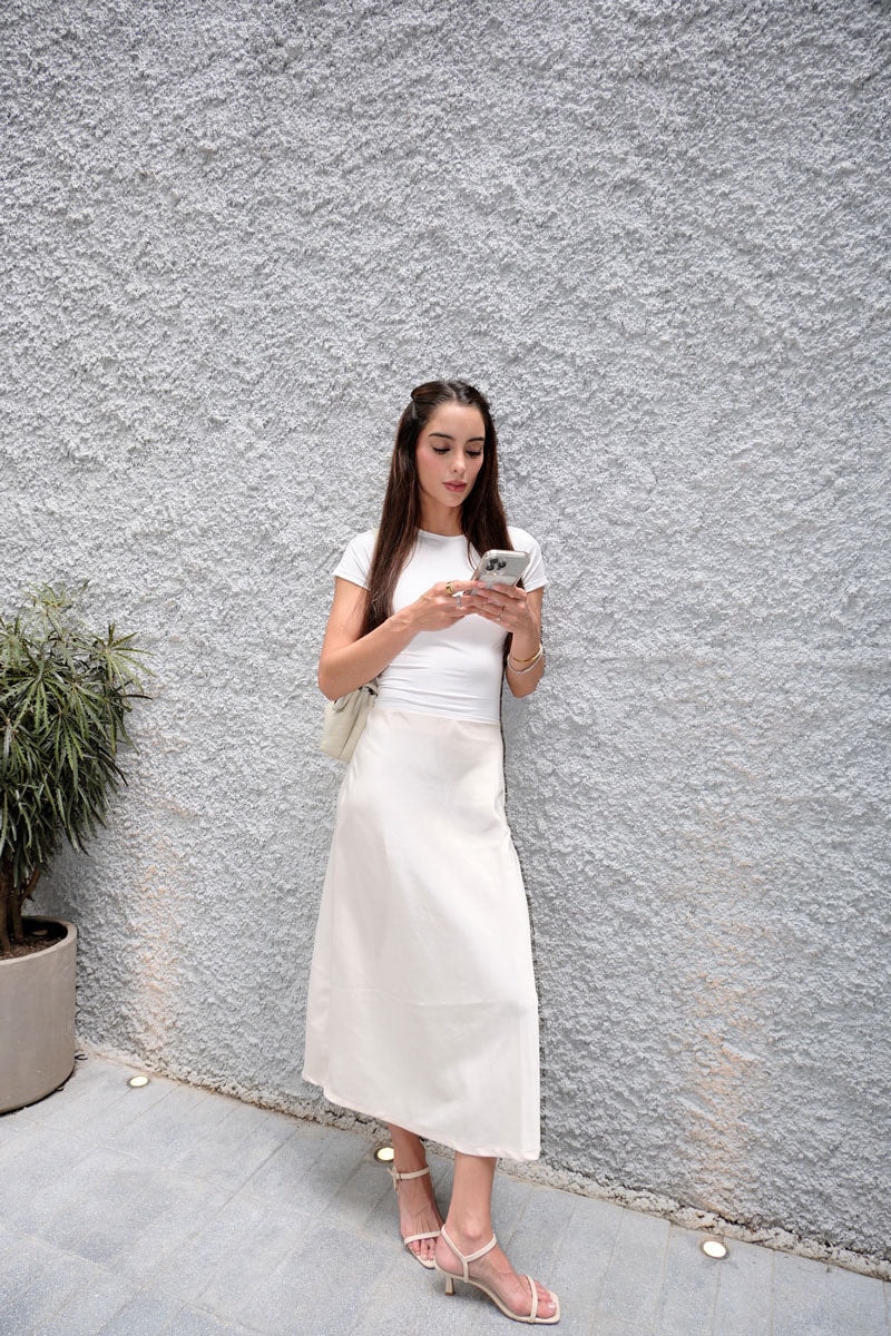 Camiseta Bliss + Falda Perla - imagen 1