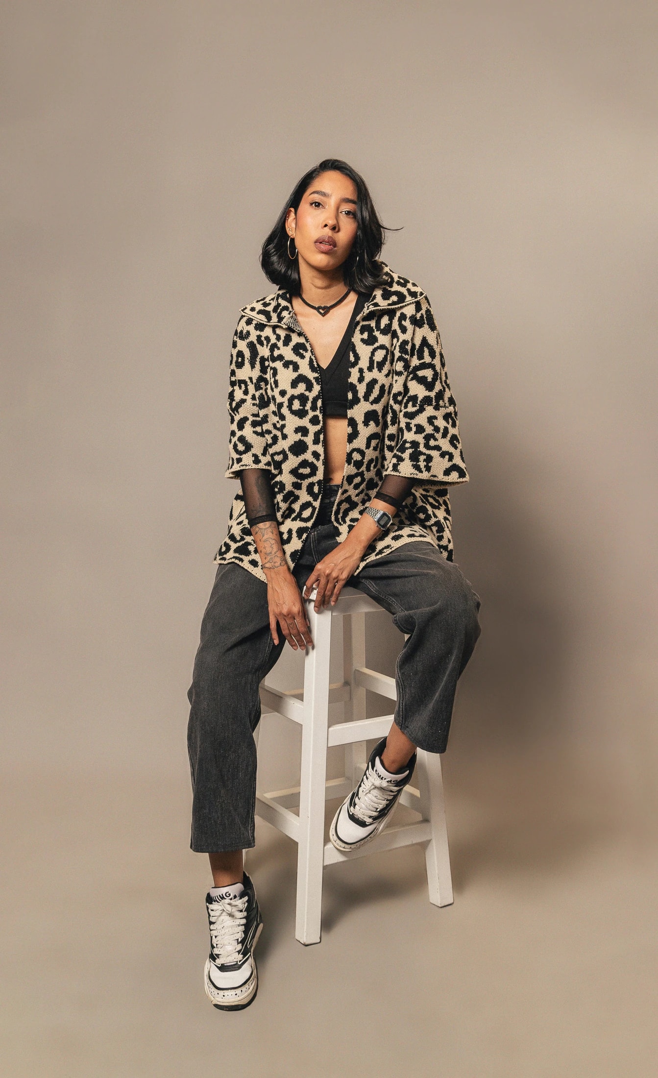 Camisa animal print - imagen 1