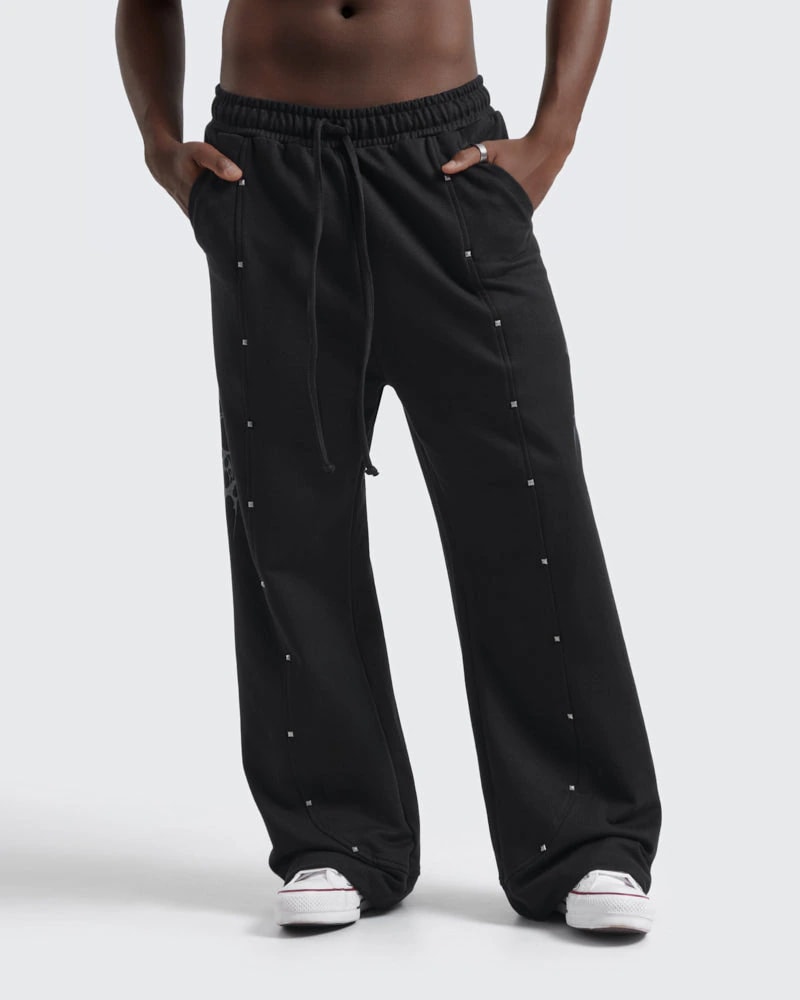 Sudadera Oversize Negra Thunder - imagen 1