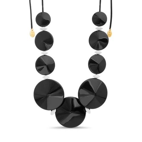 Pointed Circle Station Necklace - imagen 1