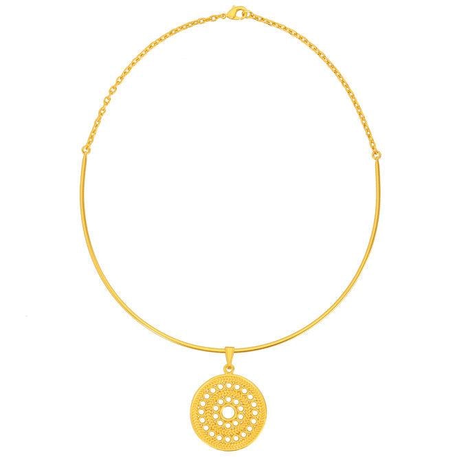 Gargantilla Pectoral Solar Muisca - imagen 1