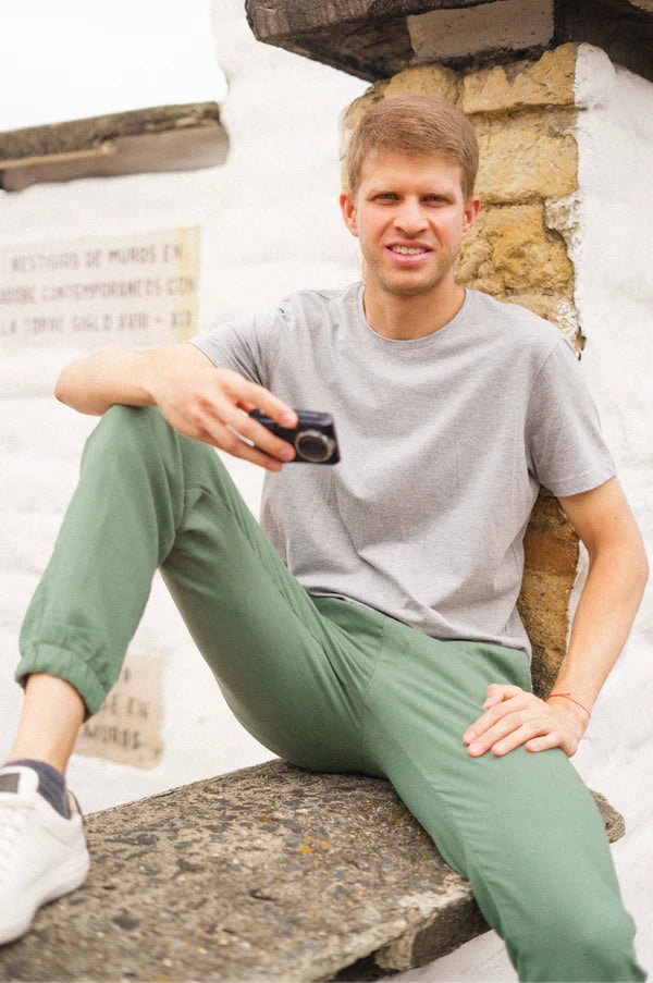 CAMISETA GRIS JASPE - imagen 1