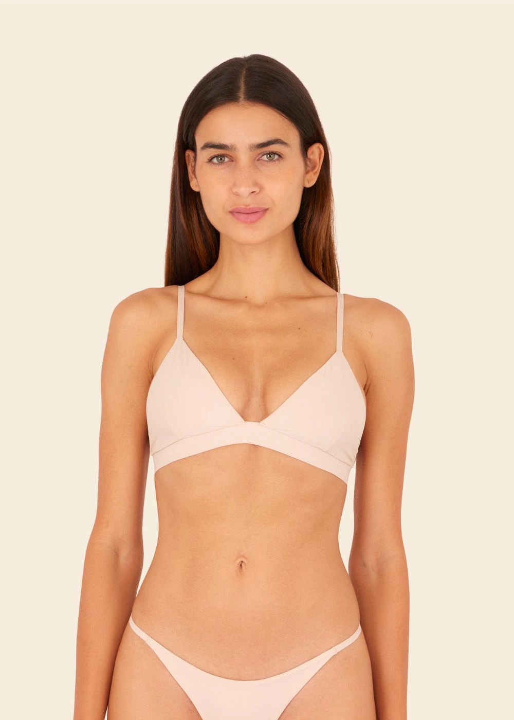 Sunkiss Nude Triangle Top - imagen 1