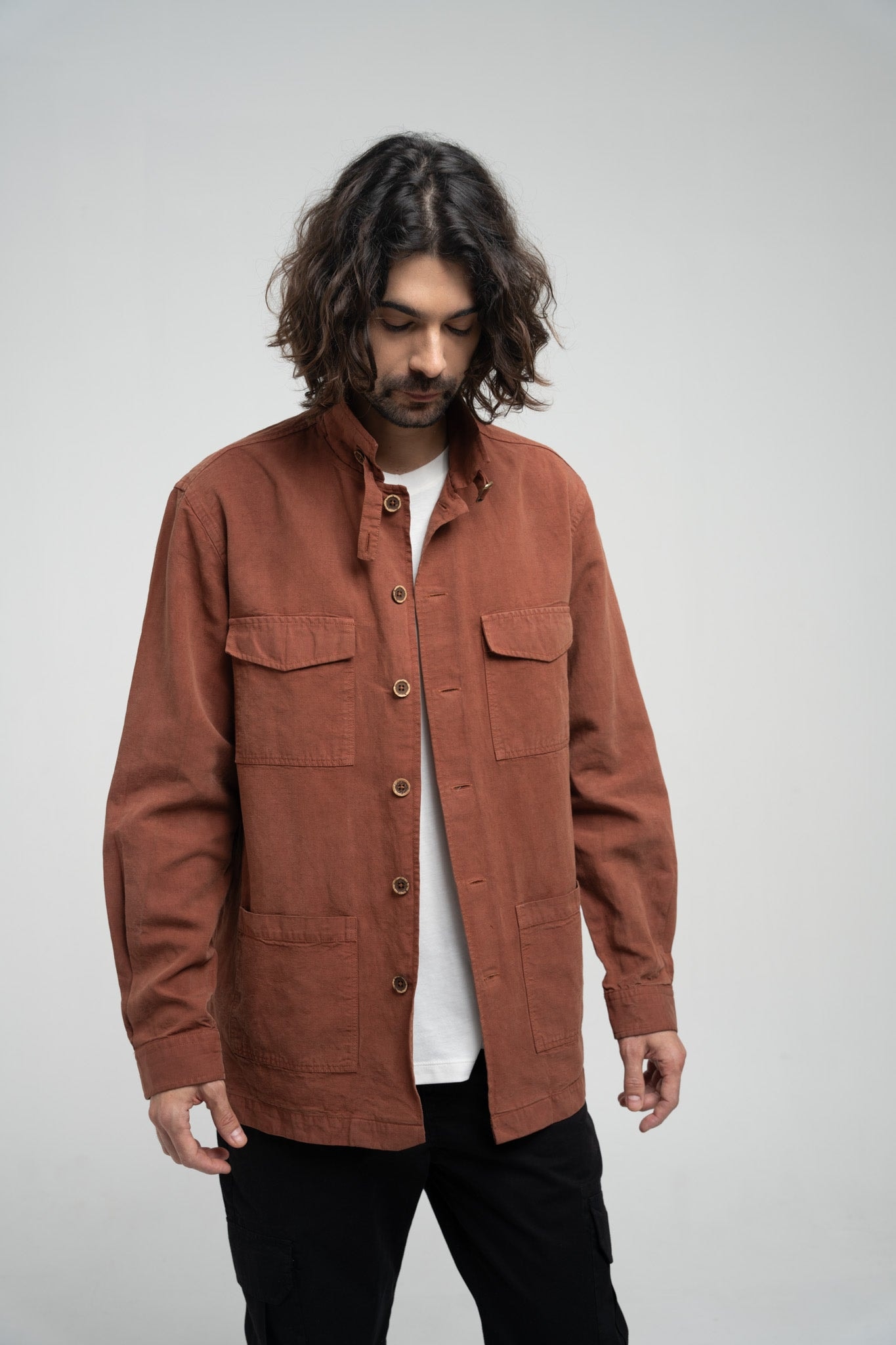 The Tencel Linen Overshirt - imagen 1