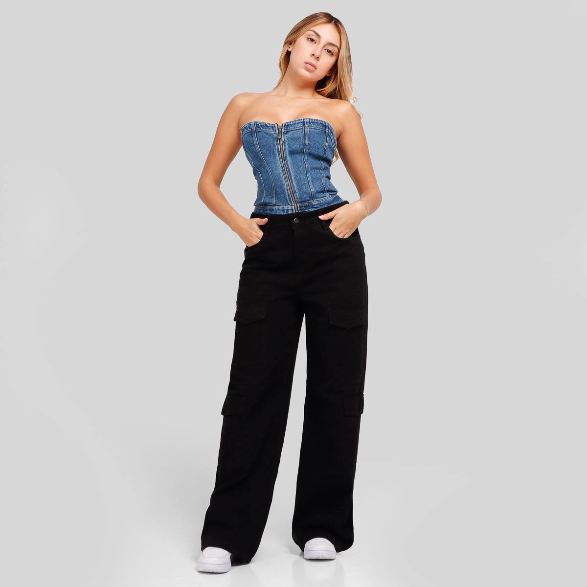 Jean Axspen Cargo Ax-2684 Negro - imagen 1