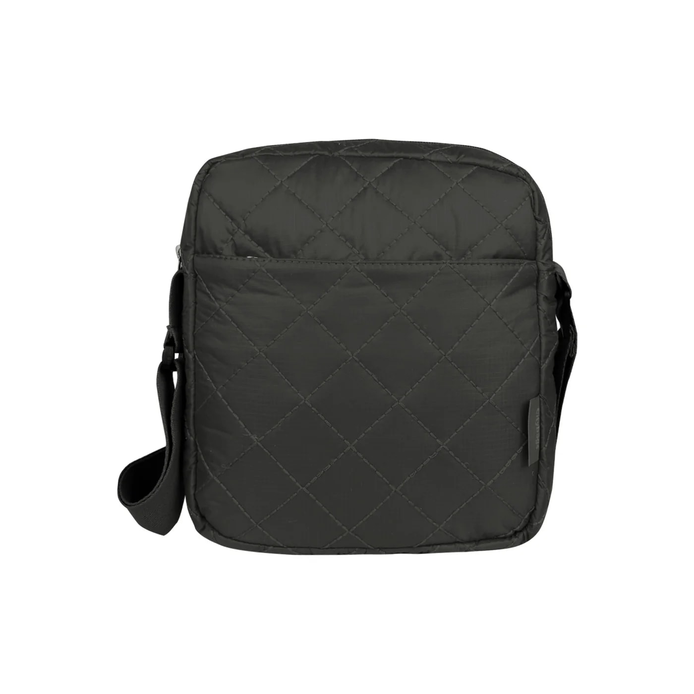 Bolso Manos Libres Viajero puffer Gris - imagen 1