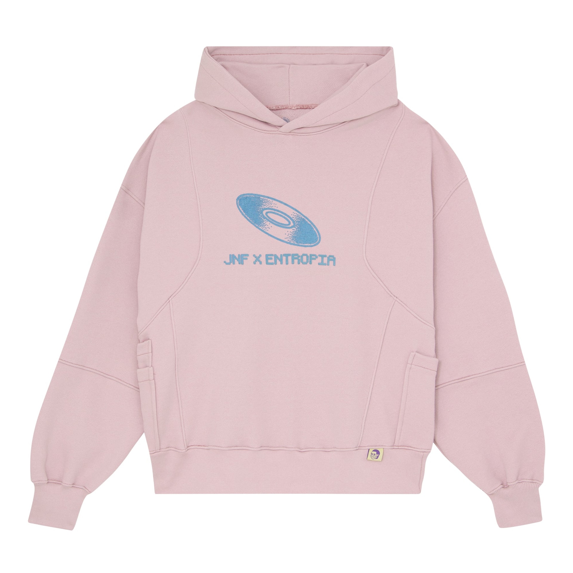 HOODIE JNF X ENTROPIA ROSADO - imagen 1