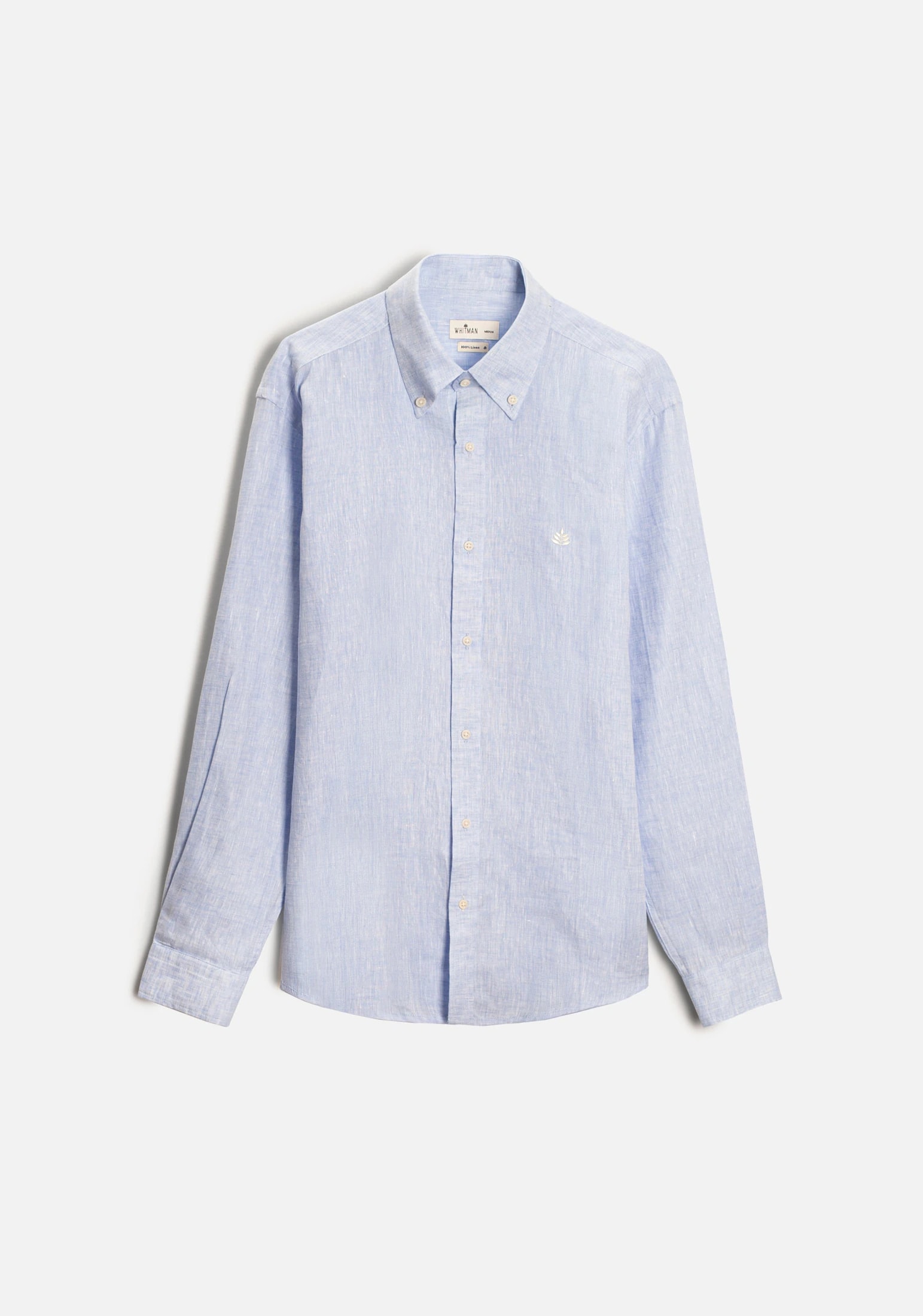 Camisa H CBD Lino L-Mar Azul Claro - imagen 1