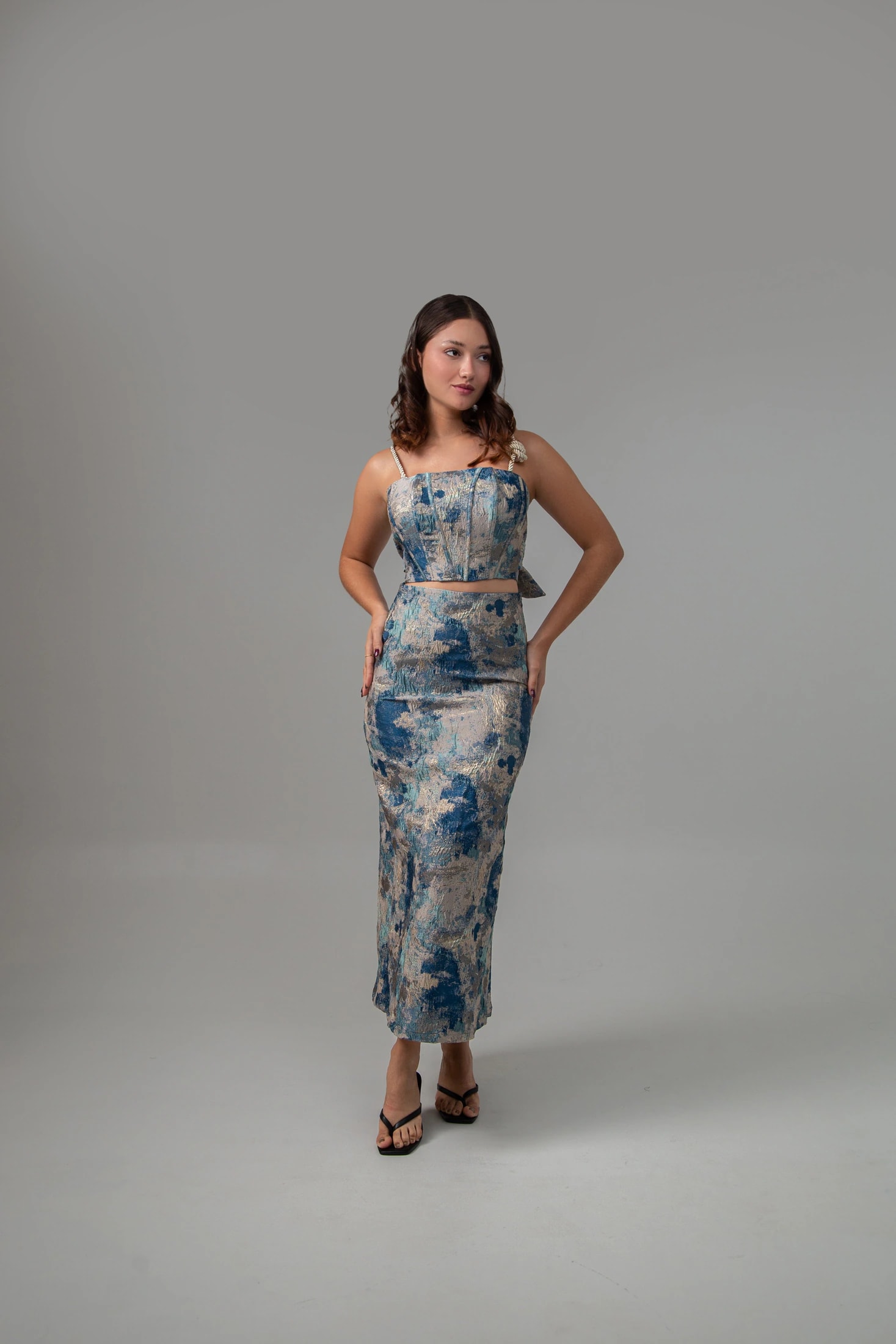 LIVI  FALDA AZUL - imagen 1