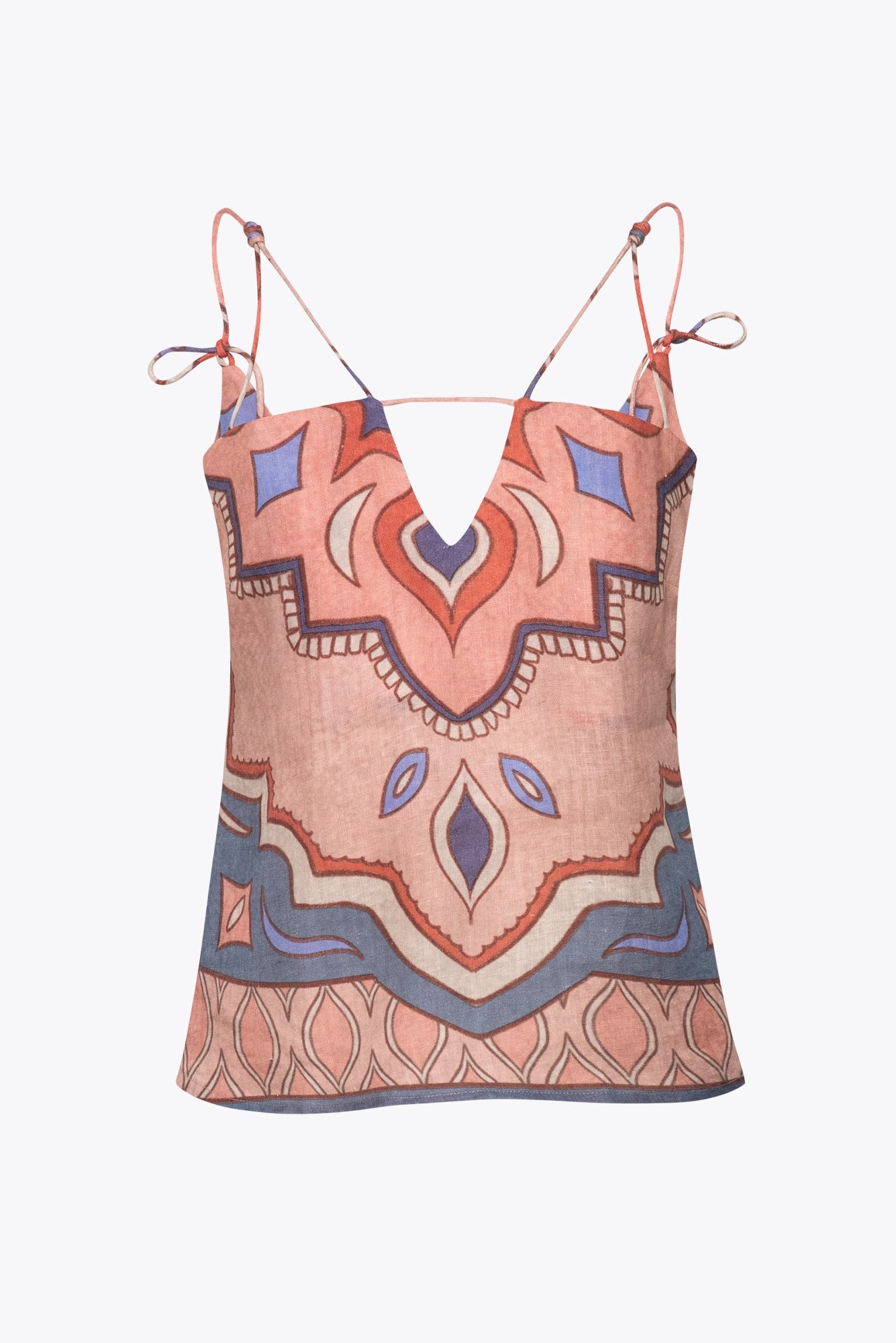 Blusa Capella Rosado Azul - imagen 1