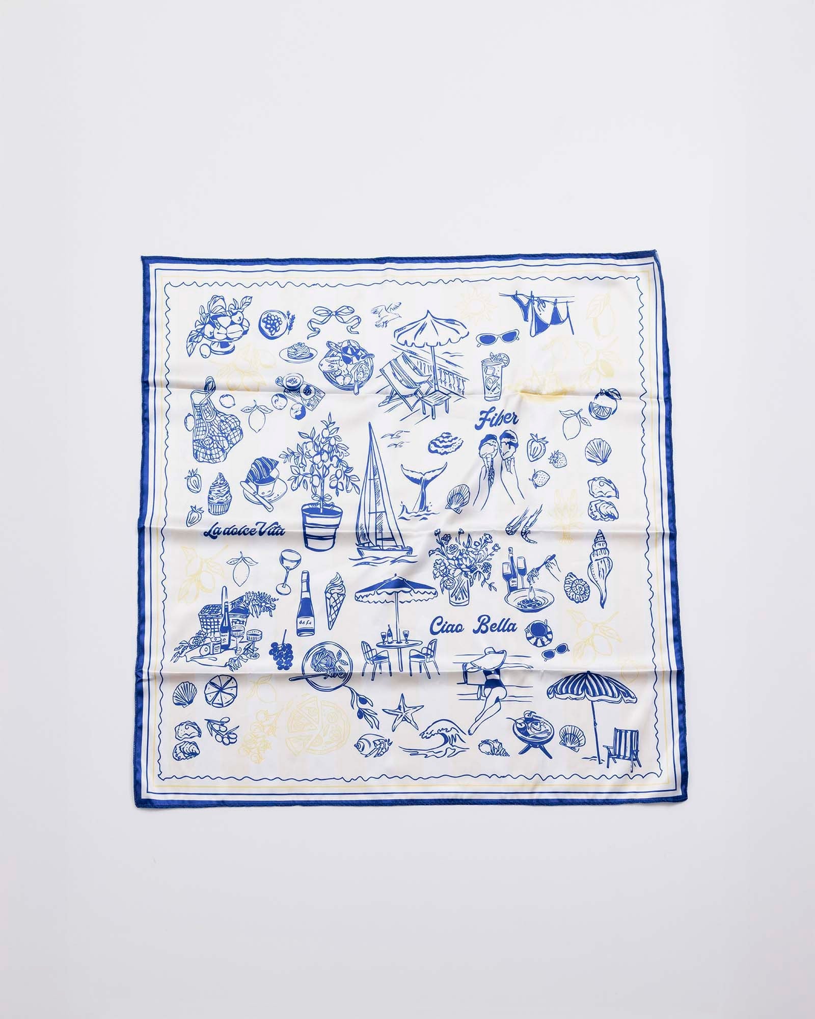 Bandana azul dolce FIBER - imagen 1