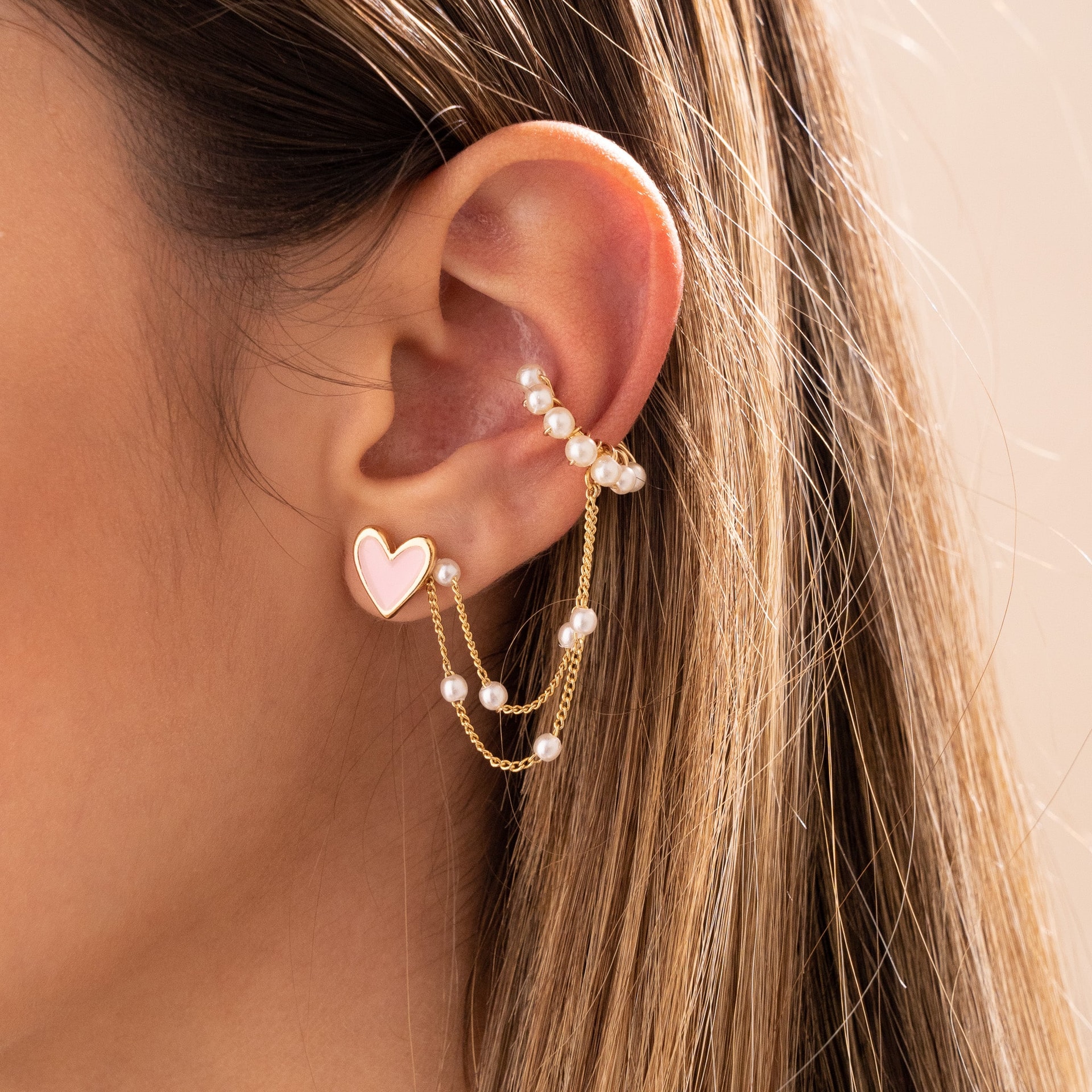 Set Arete Cuff 2 en 1 - imagen 1