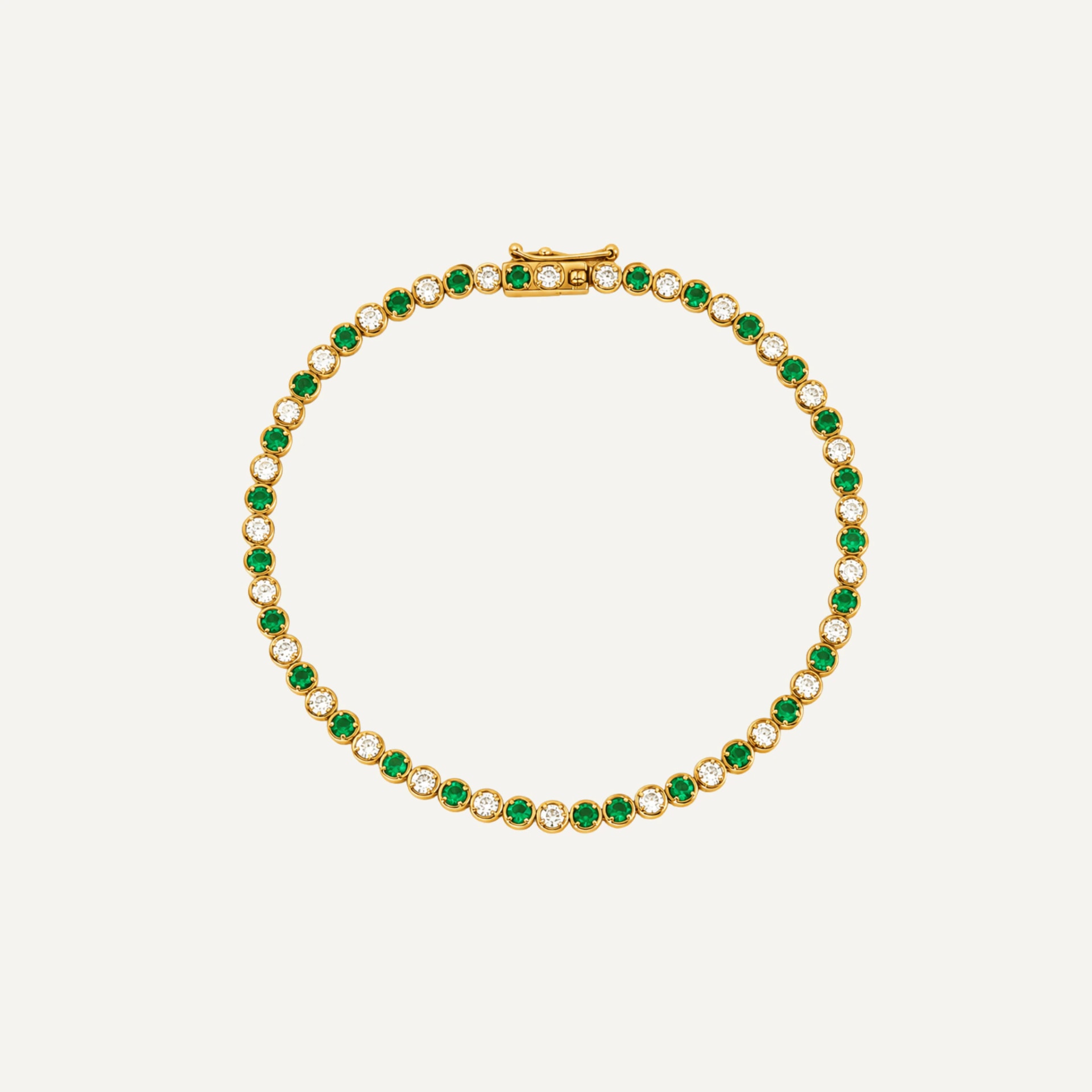 Tennis bracelet mini 1,7mm 18k - imagen 1