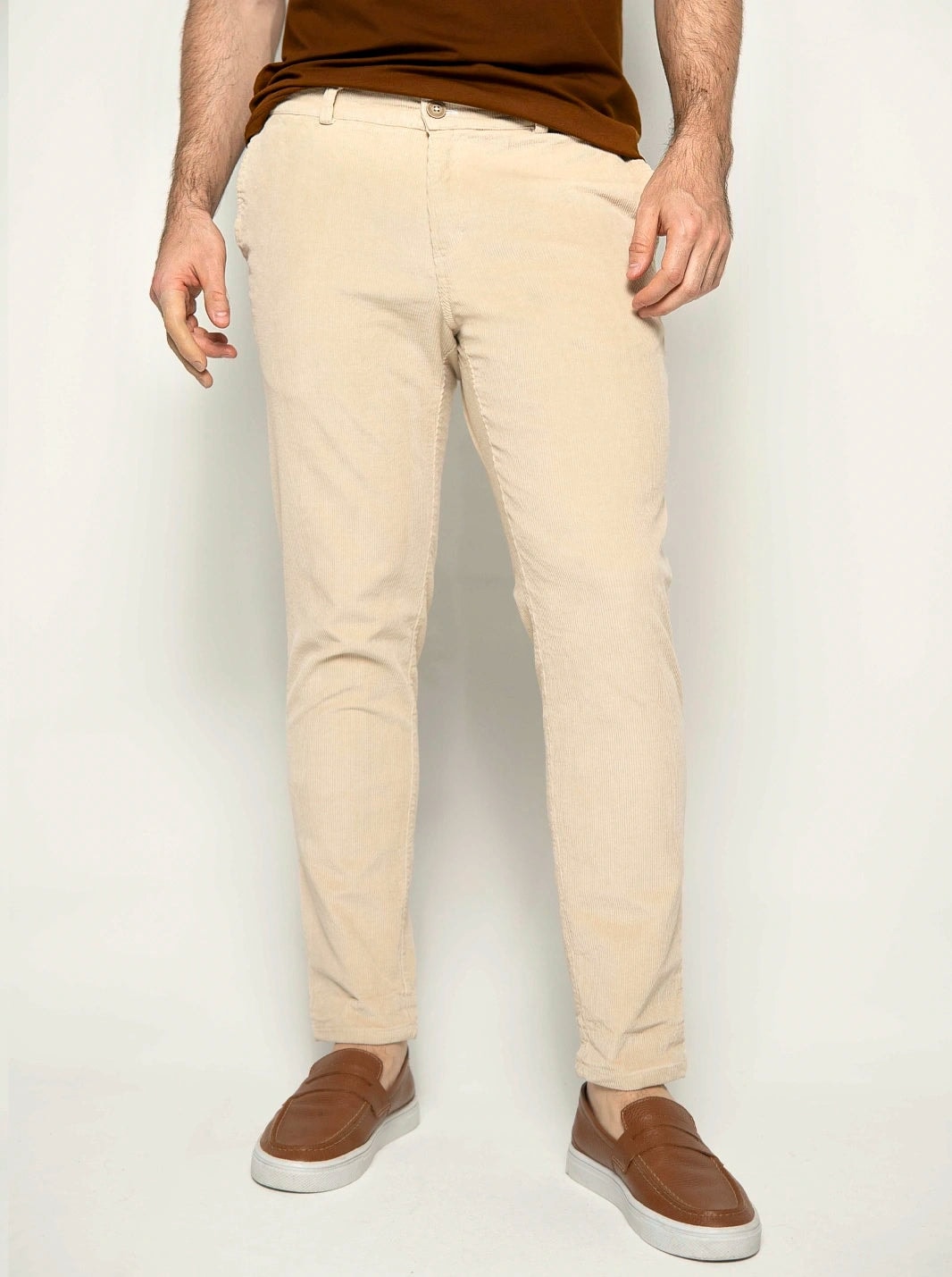 PANTALÓN CURDOROY SLIM FIT PRETINA NORMAL | HOMBRE - imagen 1