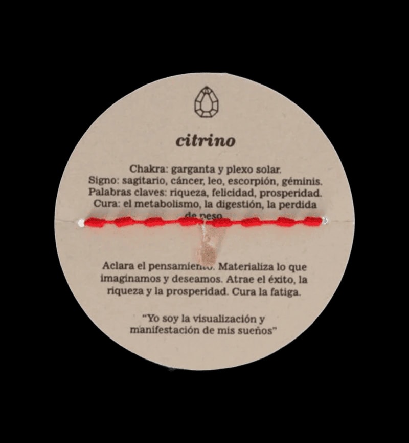 Pulsera de Citrino - imagen 1