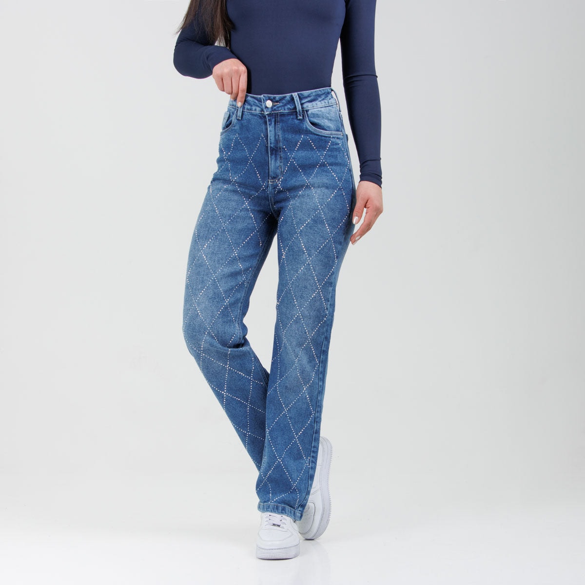 Jean Axspen Mom Fitr Brillos  Ox-2897 - imagen 1
