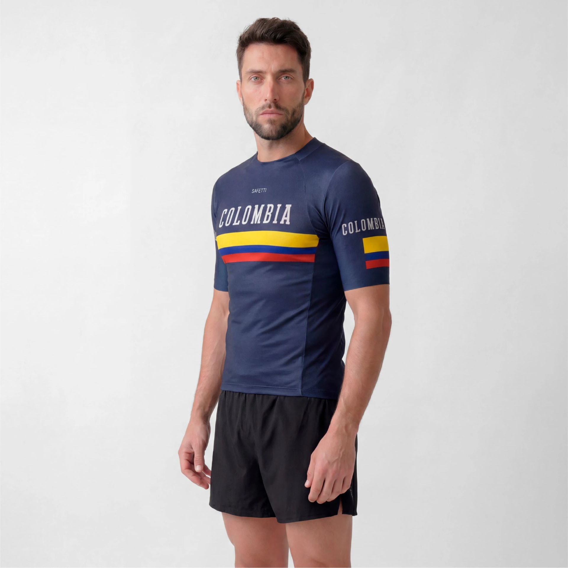 CAMISETA RUNNING MANGA CORTA COLOMBIA CLASSIC PARA HOMBRE - imagen 1