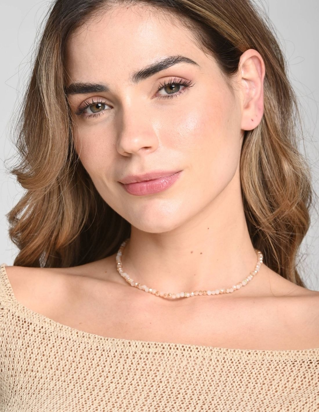 Choker Kiran Beige - imagen 1
