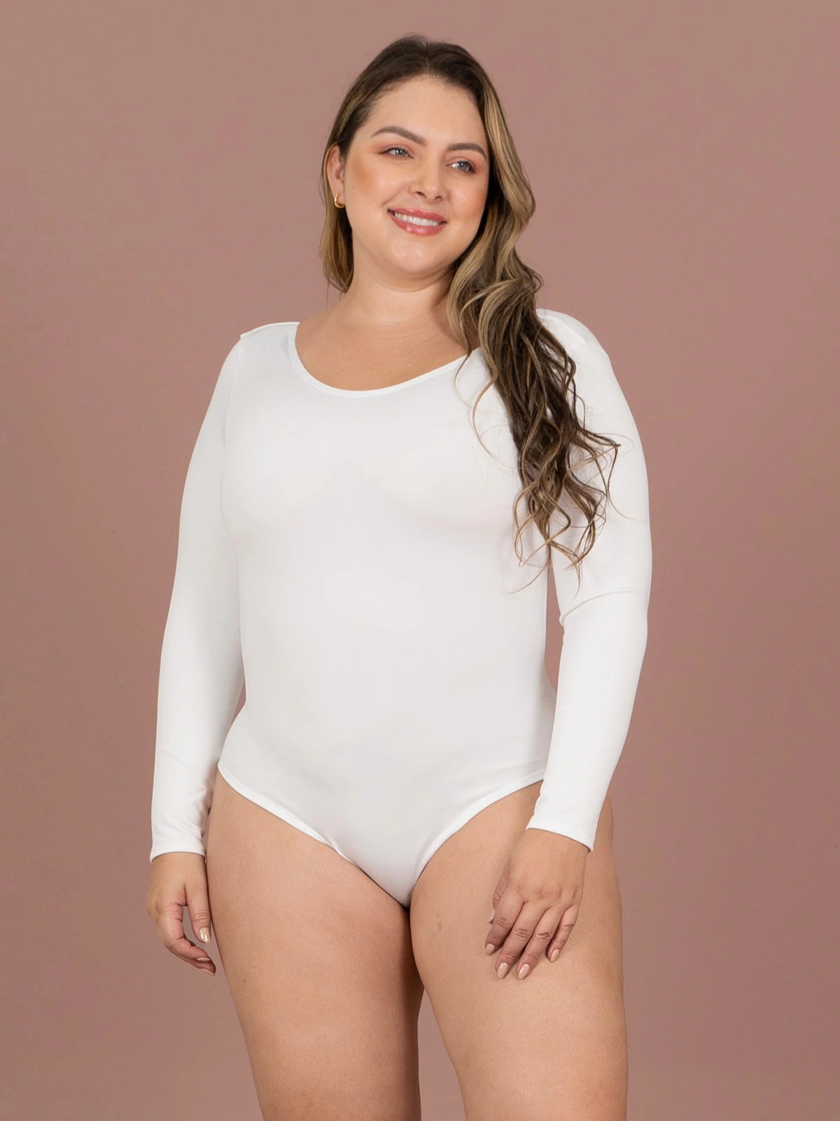 body magda ivory talla plus - imagen 1