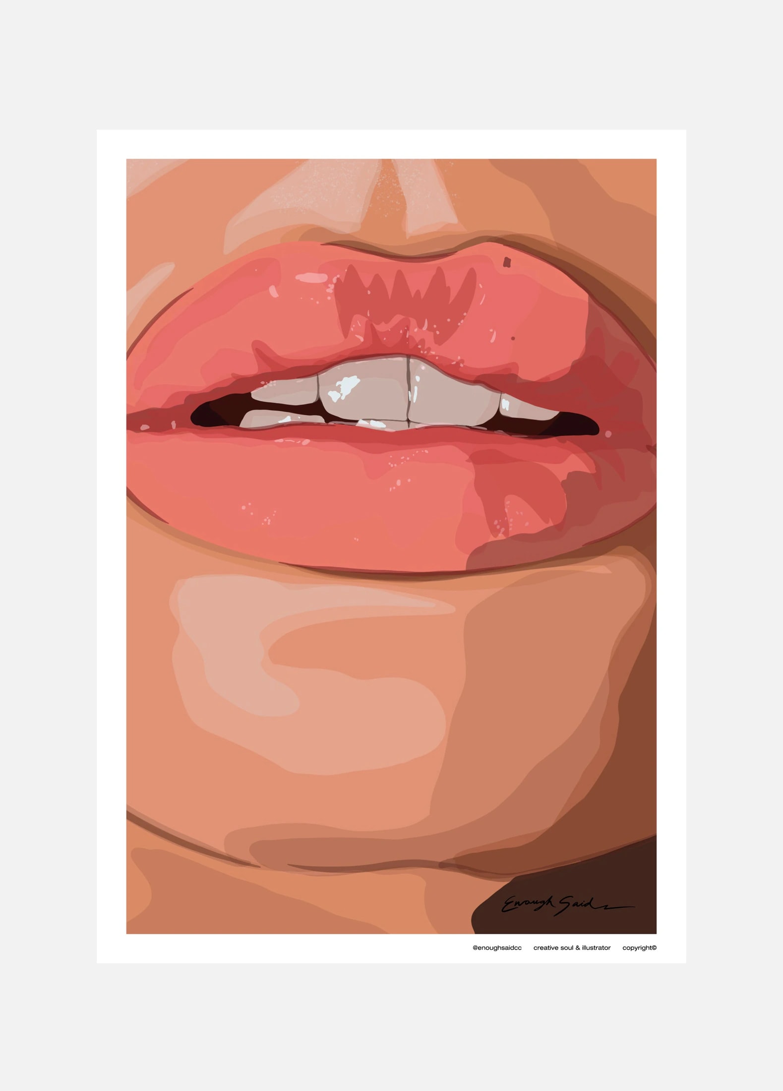 Poster Thirsty | Enough Said - imagen 1