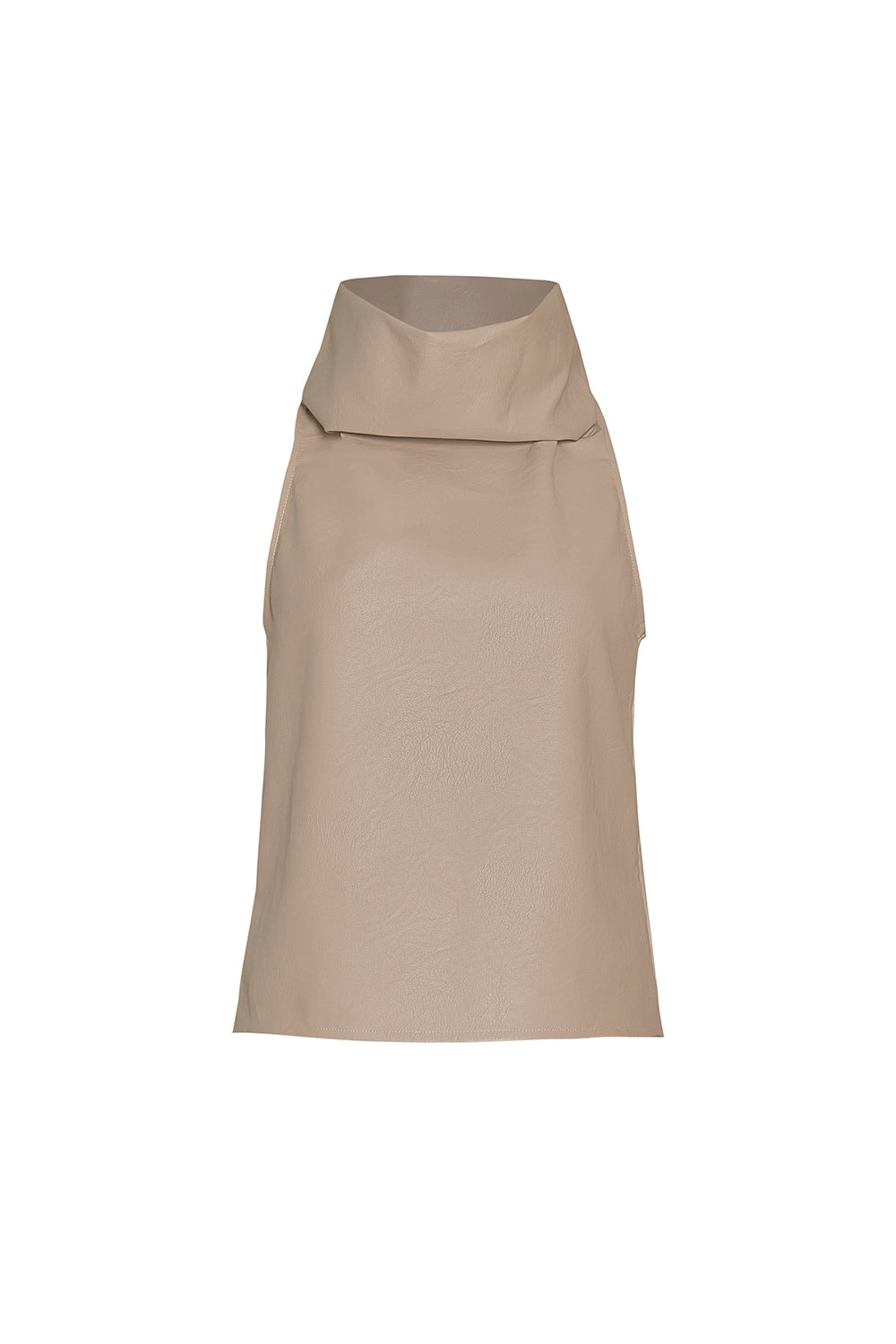 Blusa Noche de Lirios Beige cuerina - imagen 1
