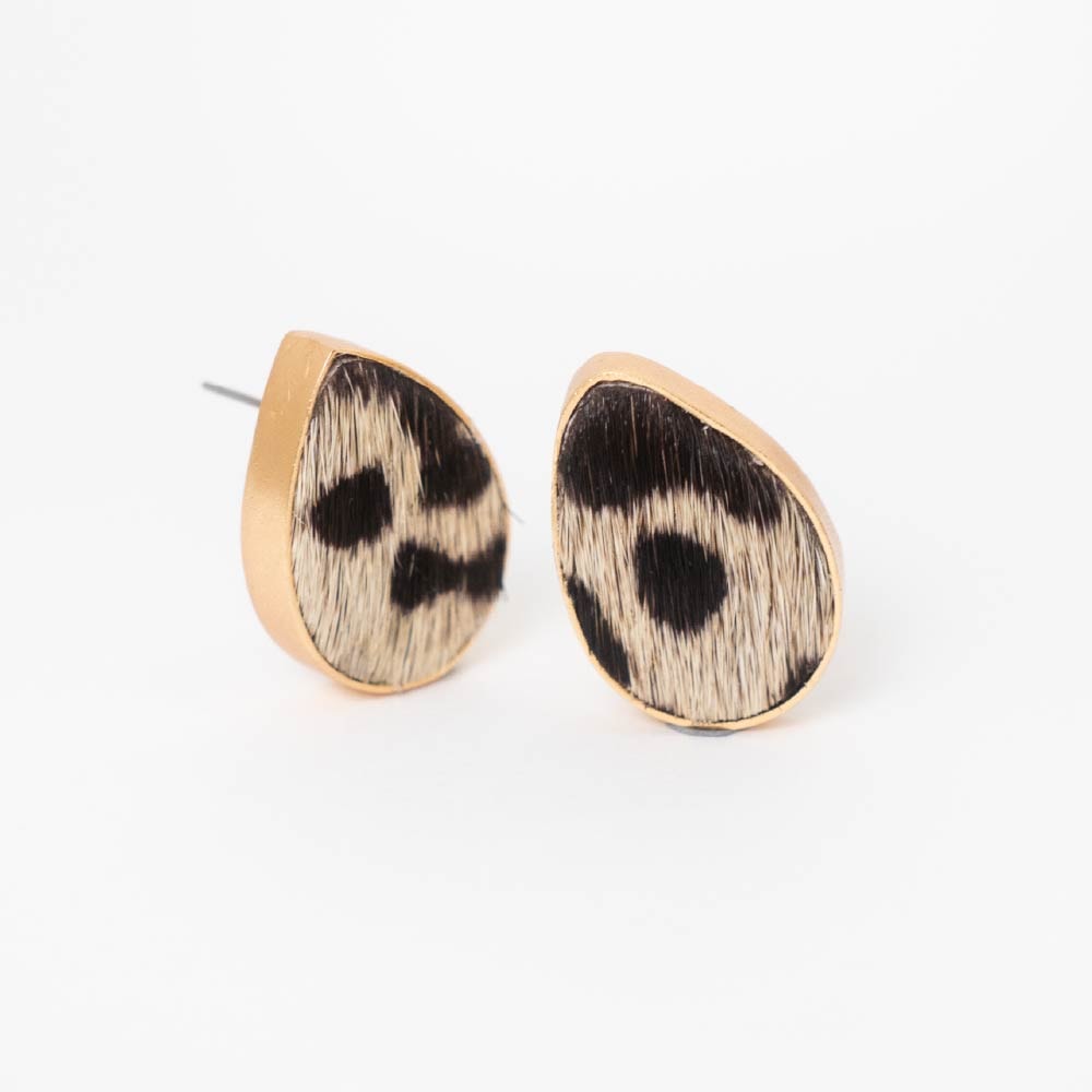 Aretes Nubia Dorada - imagen 1
