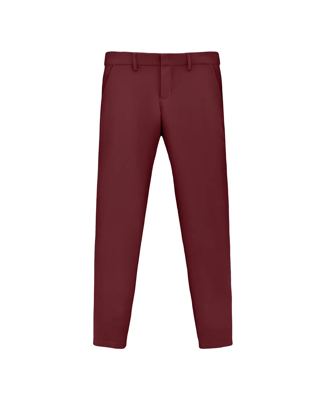 Pantalón Recto Vinotinto - imagen 1