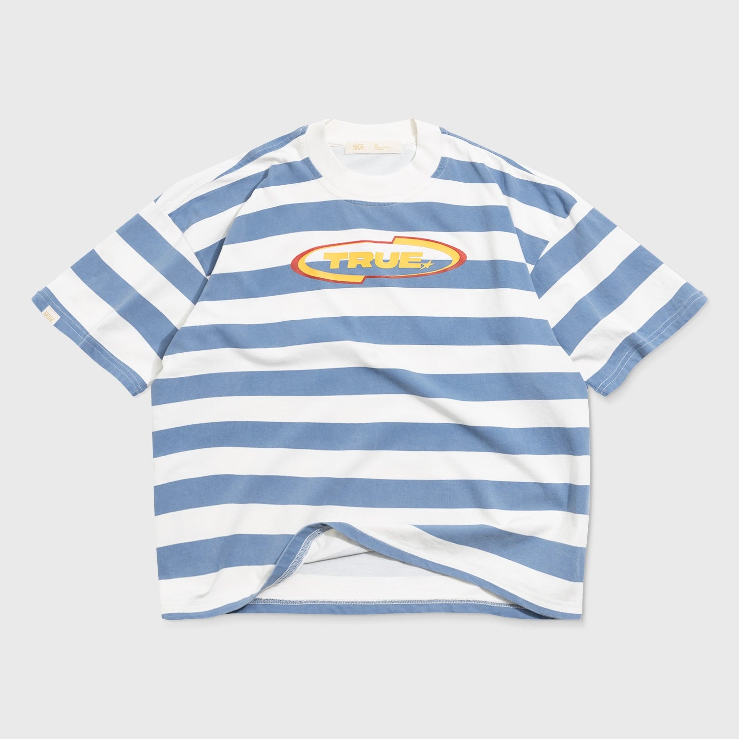 Racing Stripes Boxy Tee - Blue - imagen 1