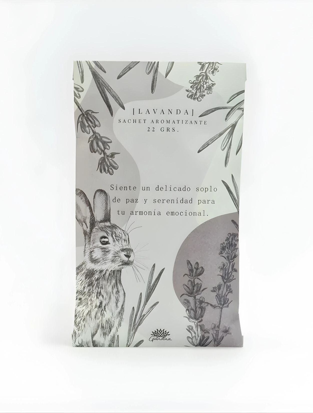 SACHET GRANDE DE PAPEL LAVANDA - imagen 1