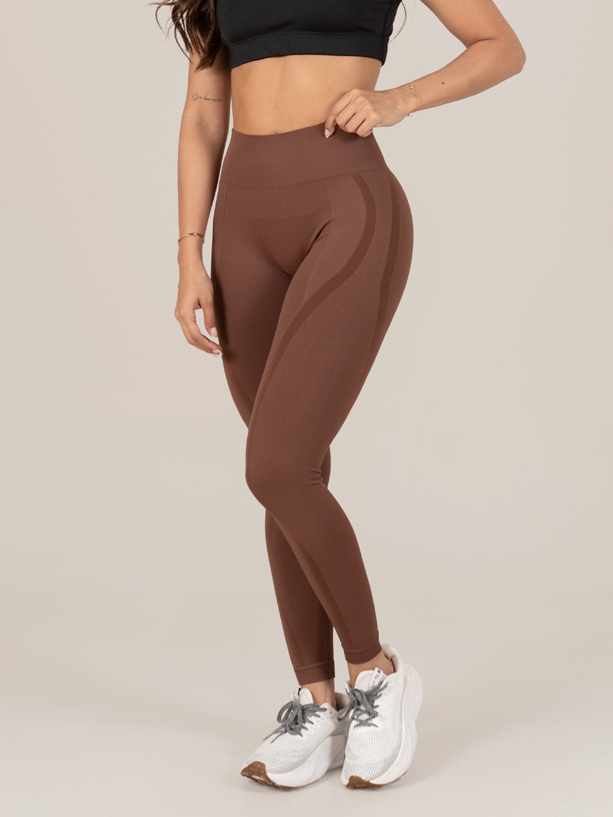 Darma Leggins Seamless Chocolate - imagen 1