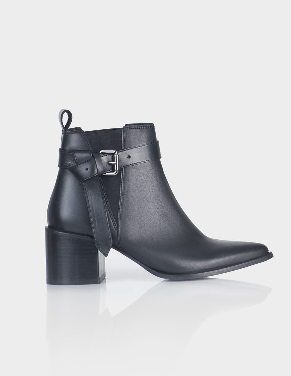 Botin Libby ML Cuero Negro - imagen 1