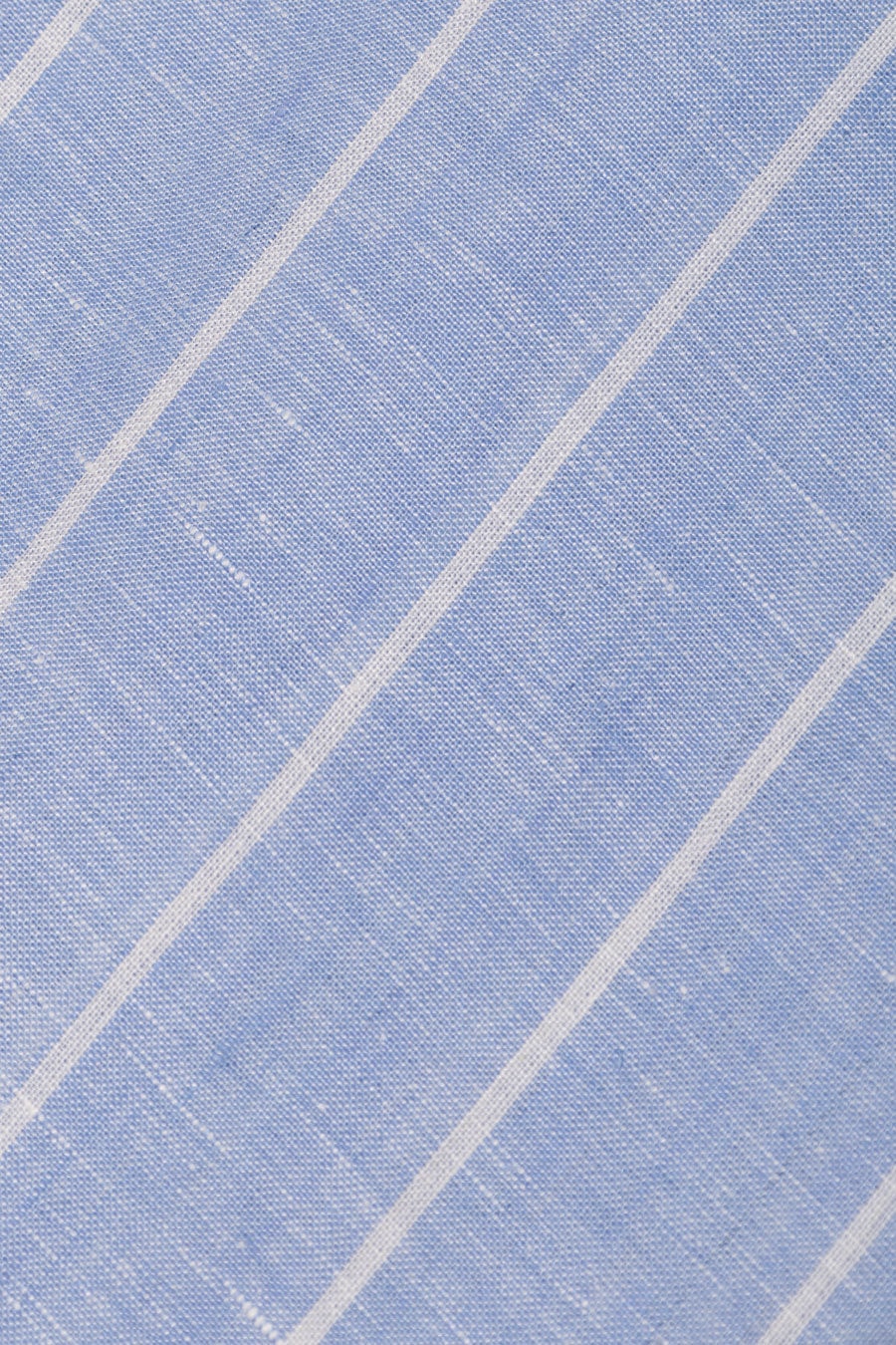 Men's linen shirt striped blue - imagen 1