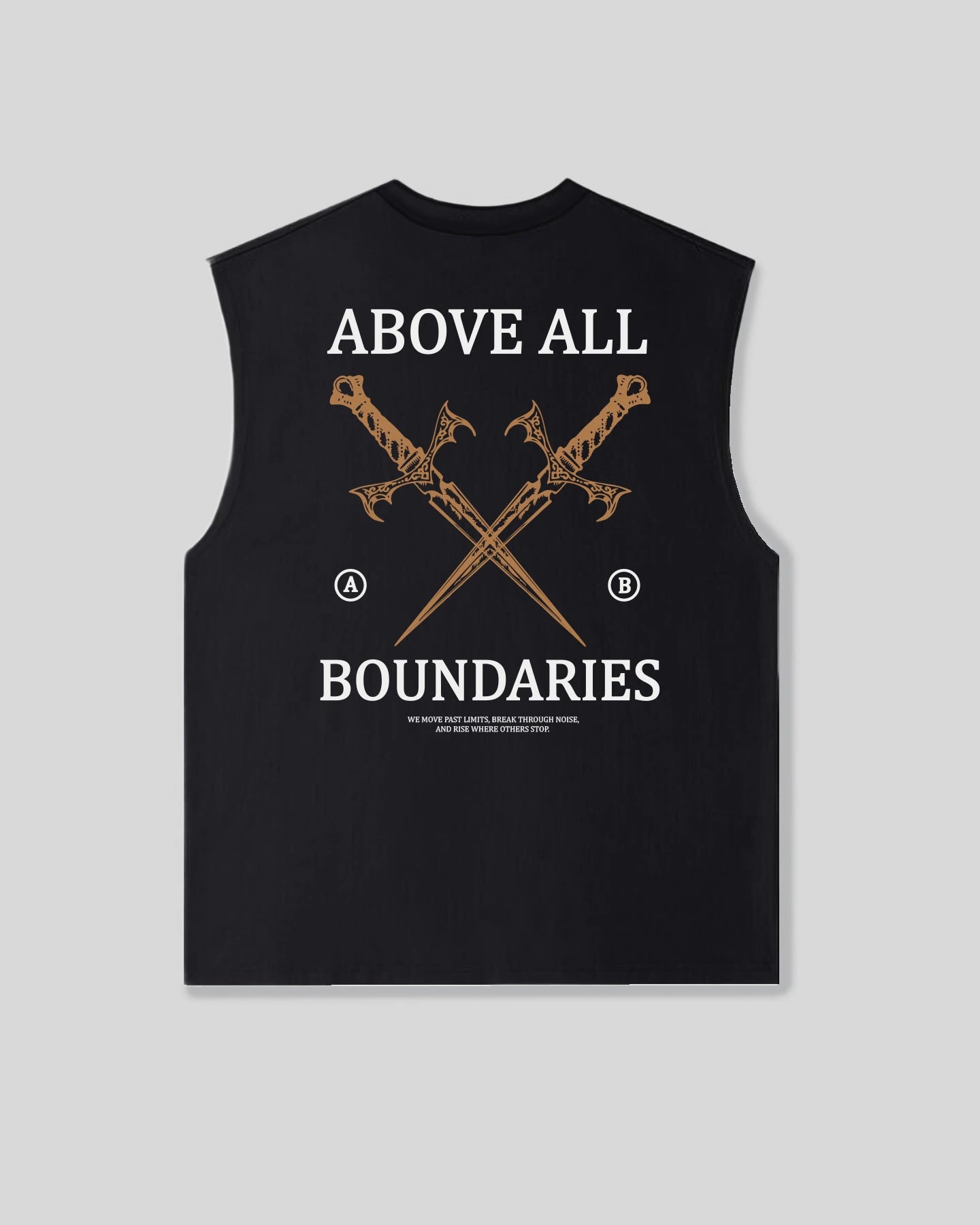 Oversized Sleeveless Boundaries Black - imagen 1