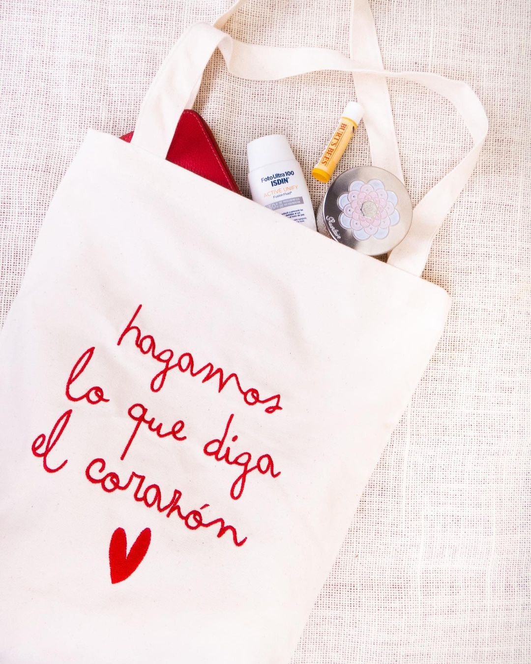 Hagamos Lo Que Diga El corazón Tote Bag - imagen 1
