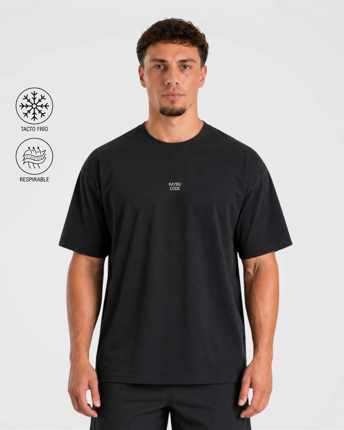 Franela Oversize Kaybu Code I KBMEN RF. 434 - imagen 1