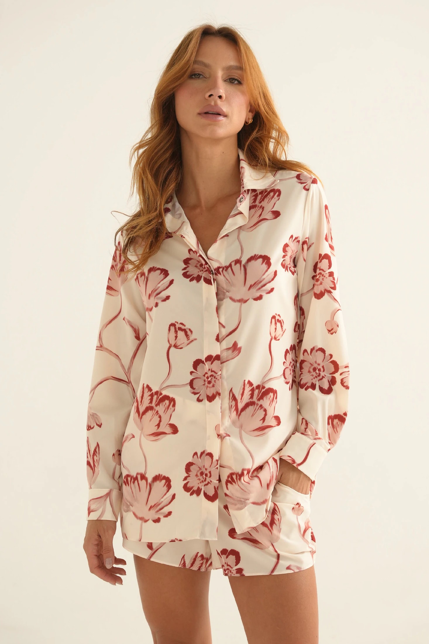 PIJAMA SHORT ELLIPSE WHISPERS ESTAMPADO - imagen 1