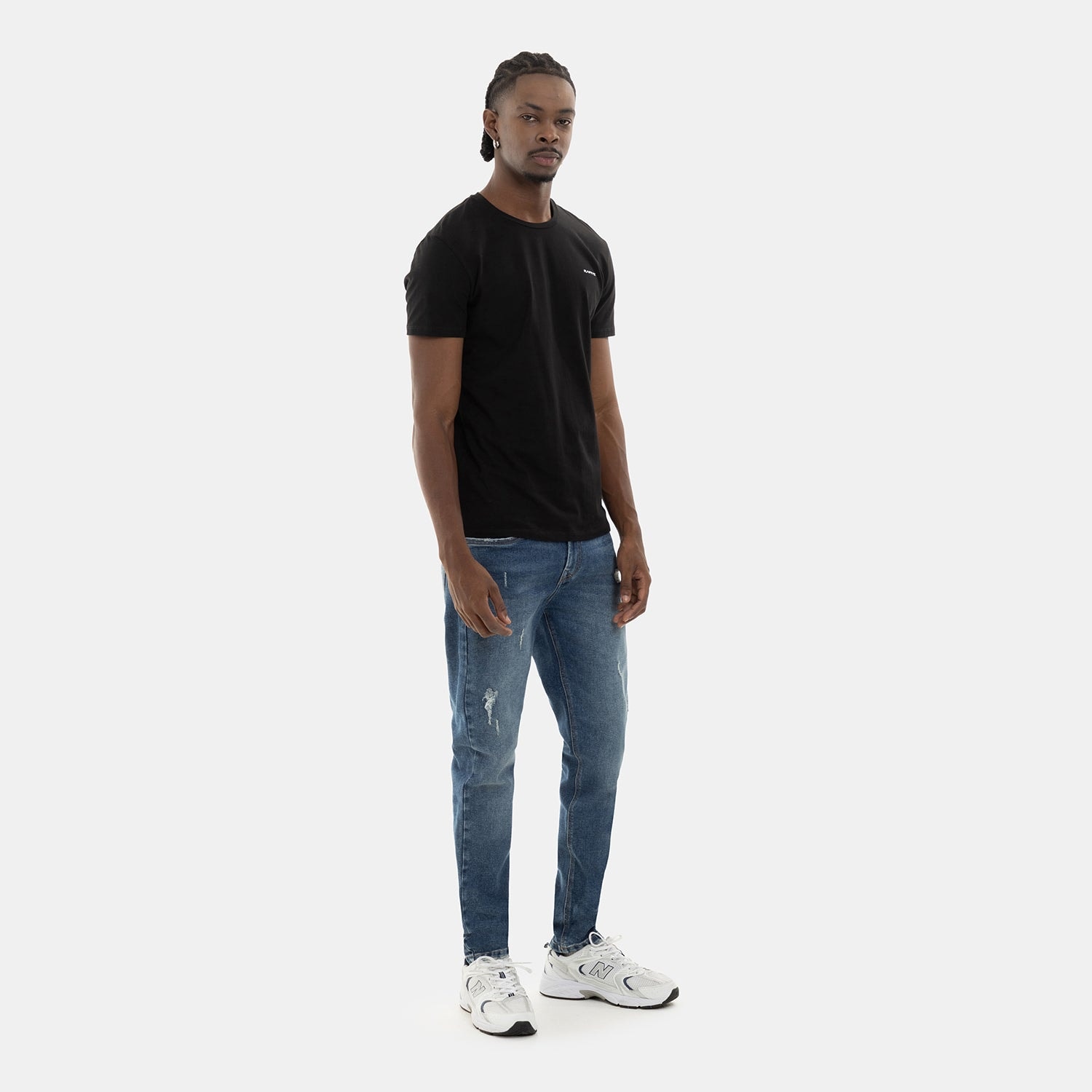 Skinny Fit Jeans Dark Blue - imagen 1