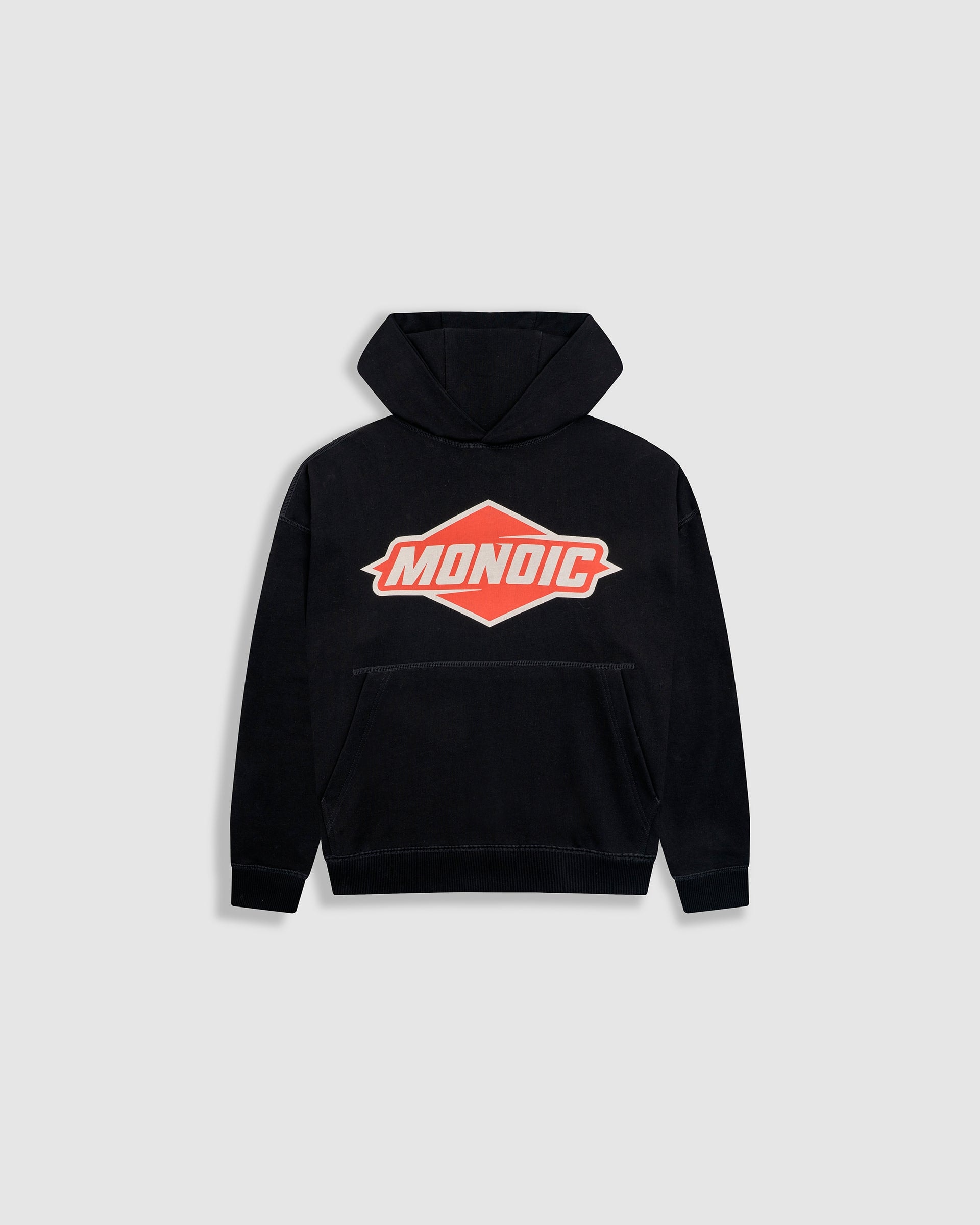 Hoodie Oversized Oil - Negro Oscuro - imagen 1