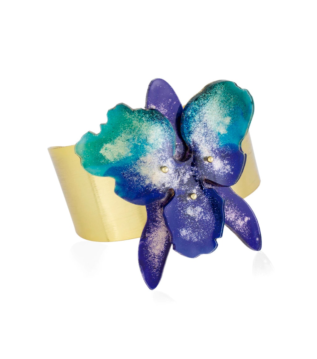 Pulsera Orquídea Colombiana - imagen 1
