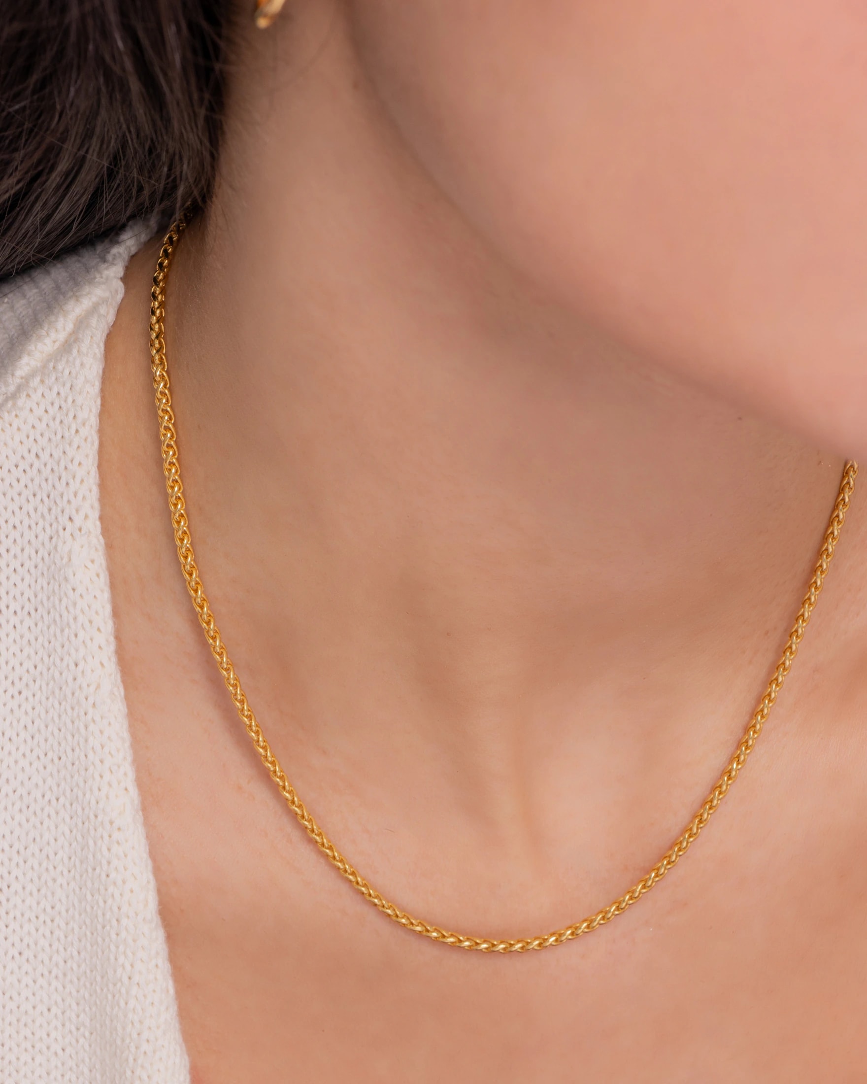 Choker Cadena + Aretes - imagen 1