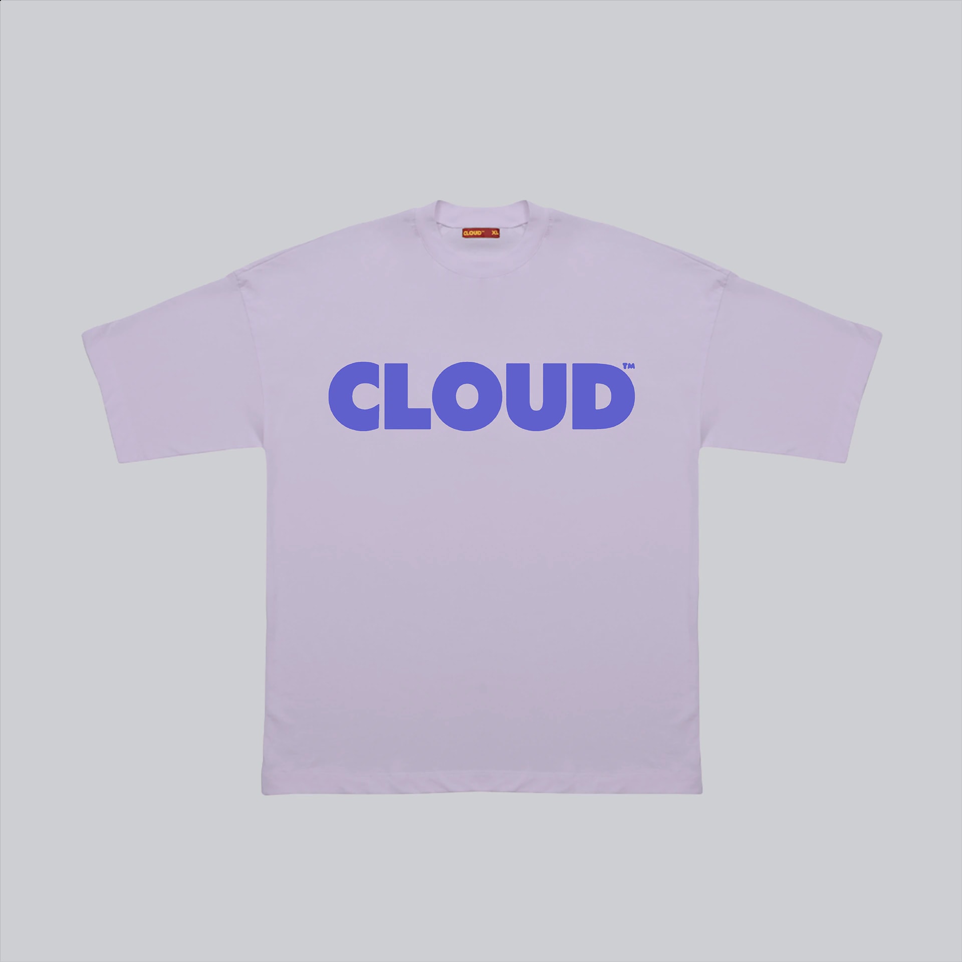 Camiseta BLOCK morado sobre lila regular fit - imagen 1